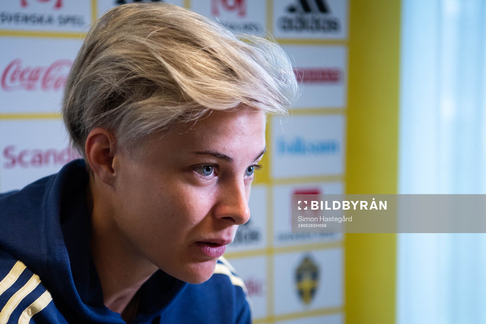 Lina Hurtig of Swedish women national football team