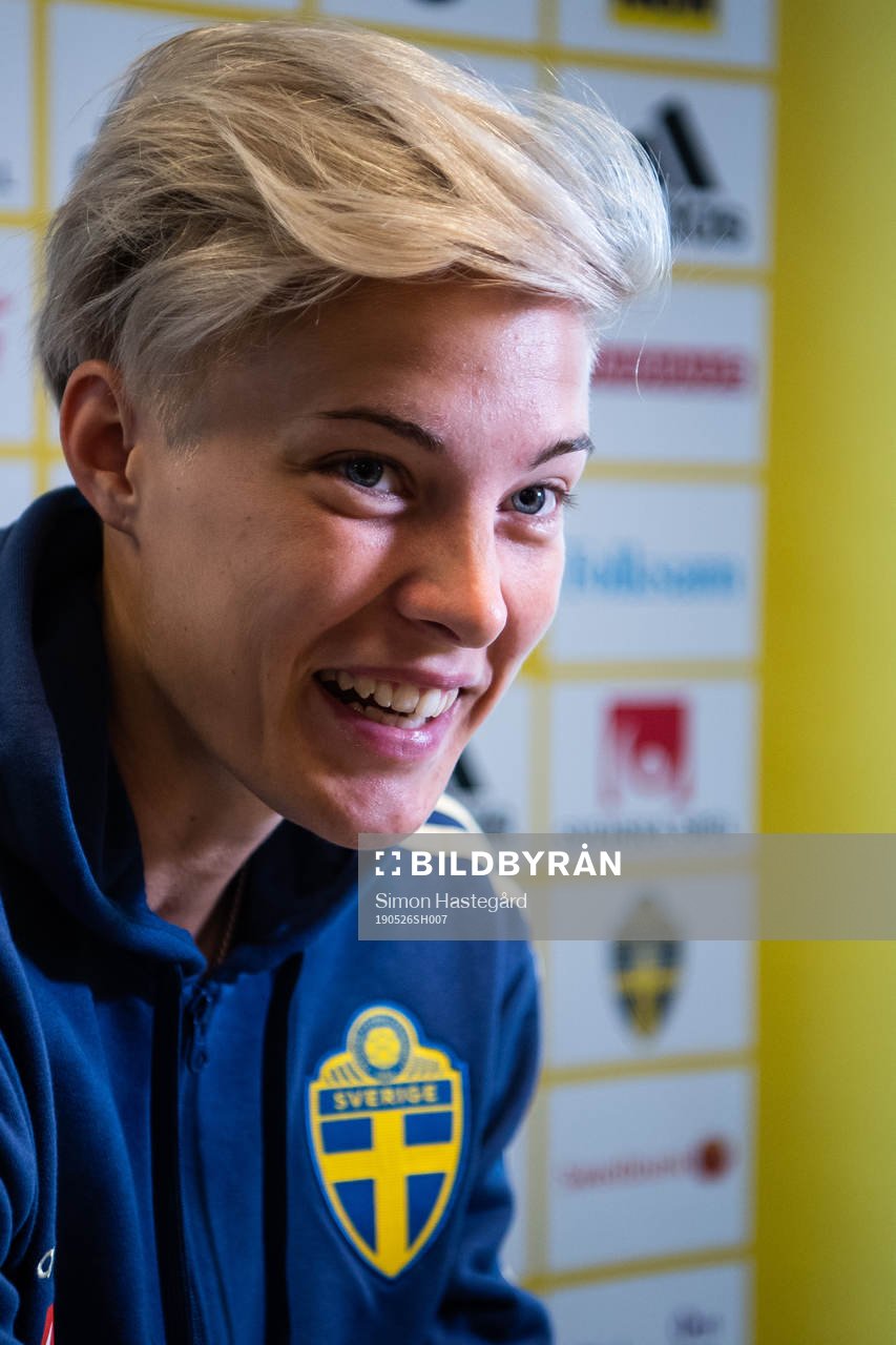 Lina Hurtig of Swedish women national football team