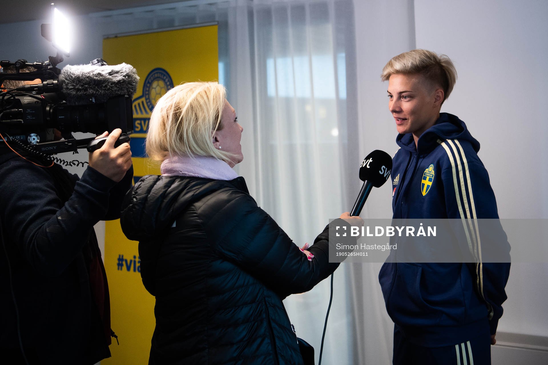 Lina Hurtig of Swedish women national football team
