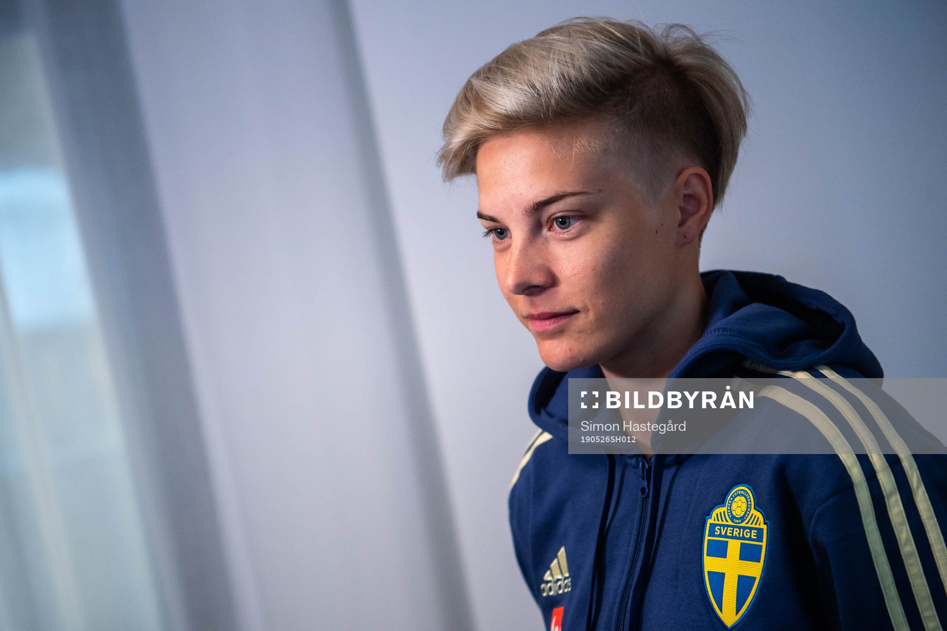 Lina Hurtig of Swedish women national football team