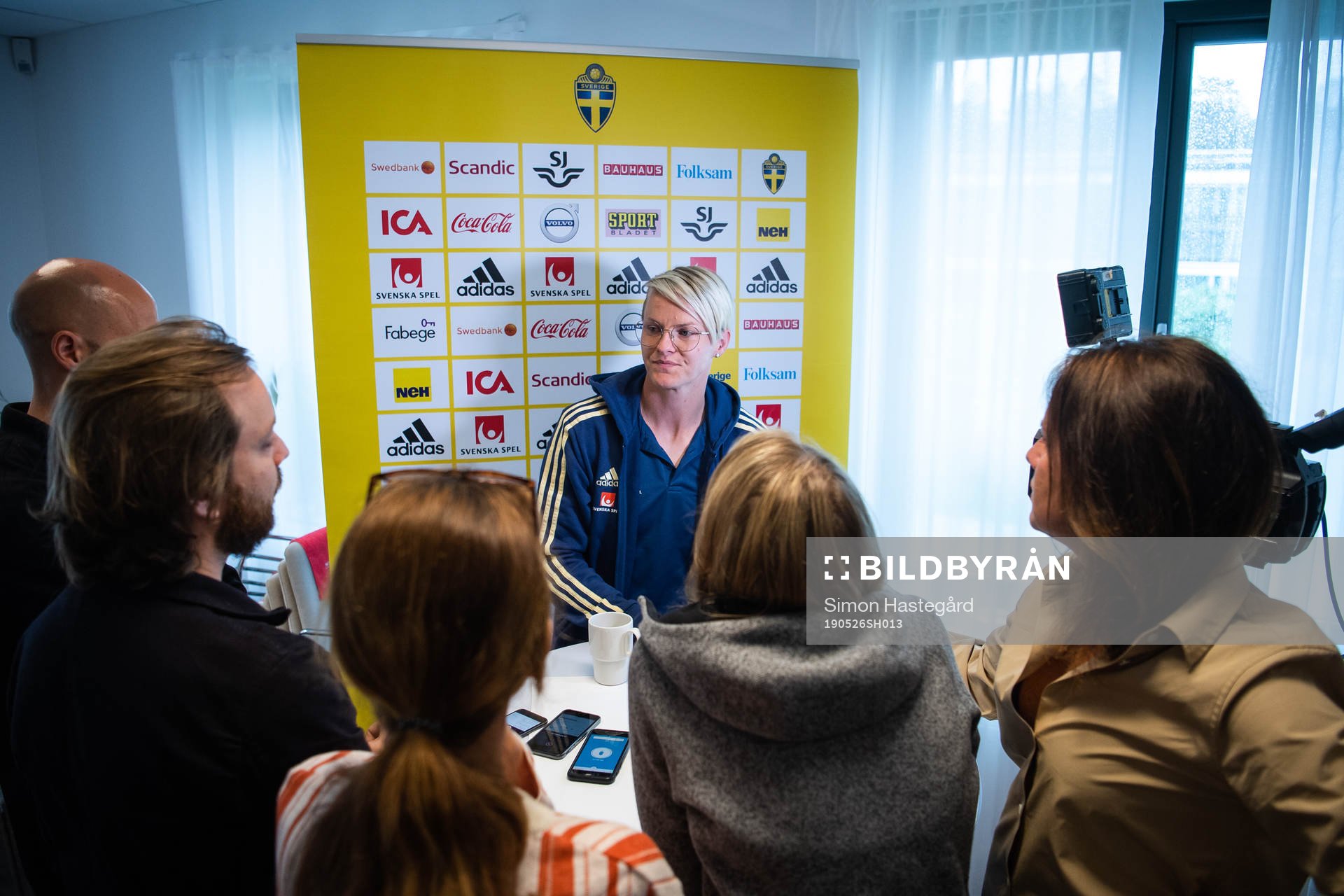 Nilla Fischer of Swedish women national football team