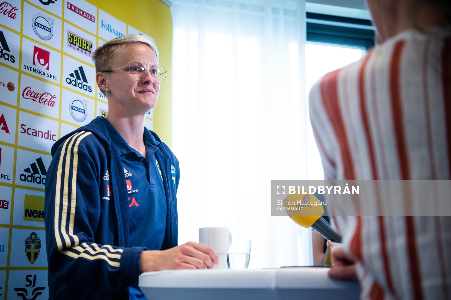 Nilla Fischer of Swedish women national football team