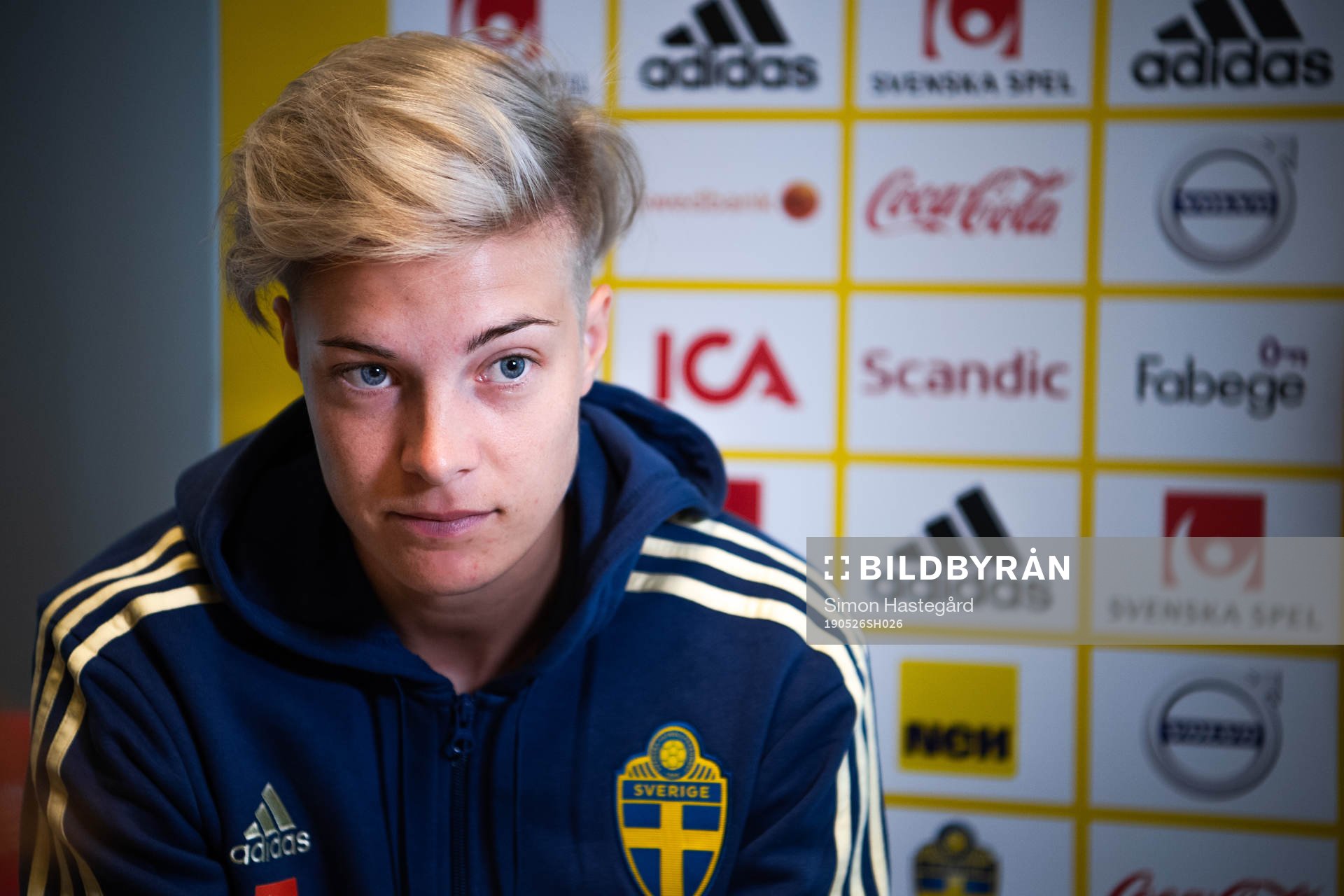 Lina Hurtig of Swedish women national football team