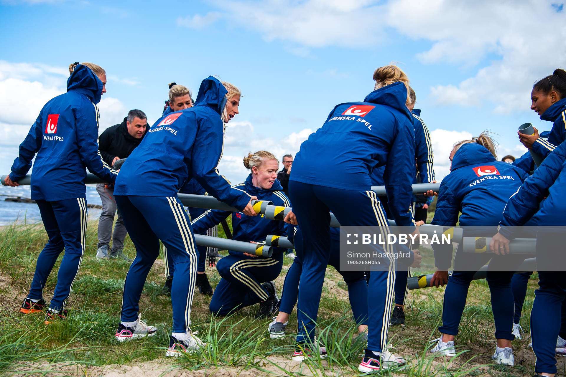 Goalkeeper Hedvig Lindahl of Swedish women national