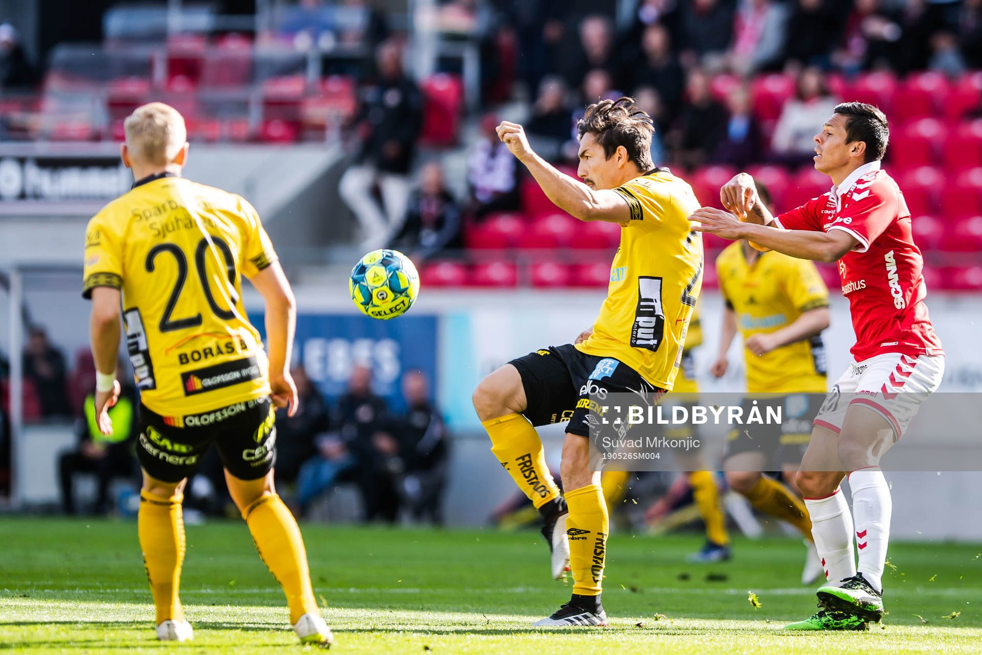 Elfsborgs Stefan Ishizaki och Kalmars Romário Pereira