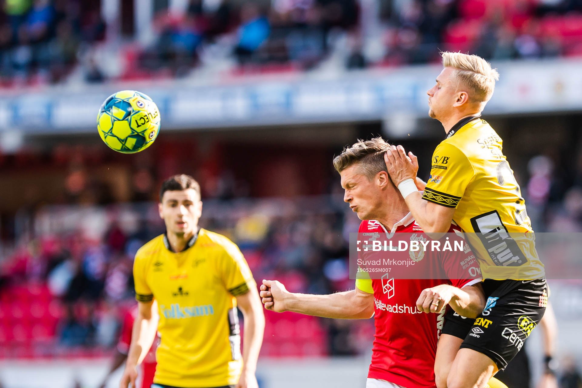 Elfsborgs Simon Strand och Kalmars Viktor Elm
