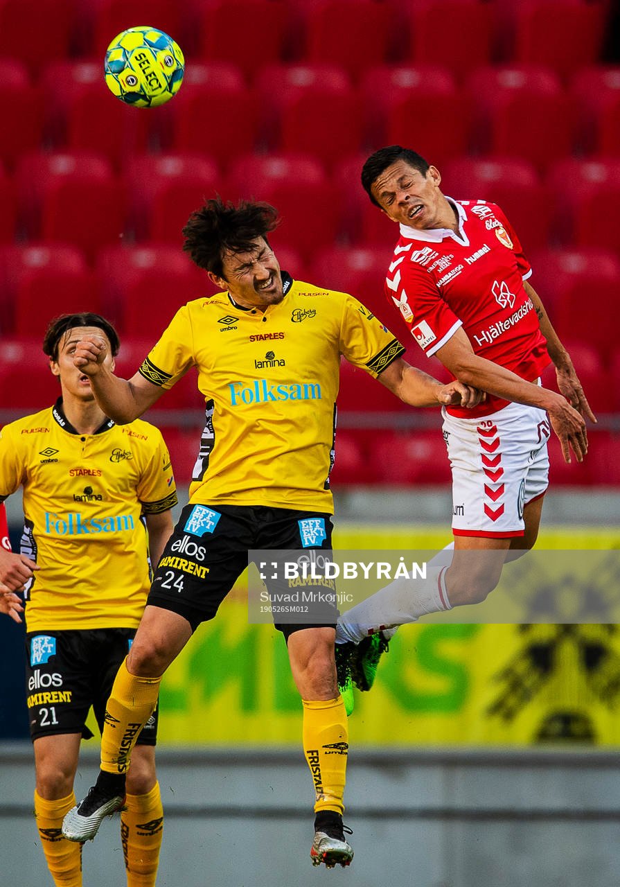 Kalmars Romário Pereira Sipião och Elfsborgs Stefan