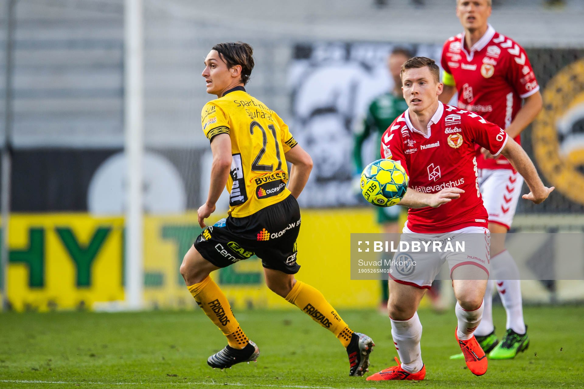Elfsborgs Jonathan Levi och Kalmars Victor Agardius
