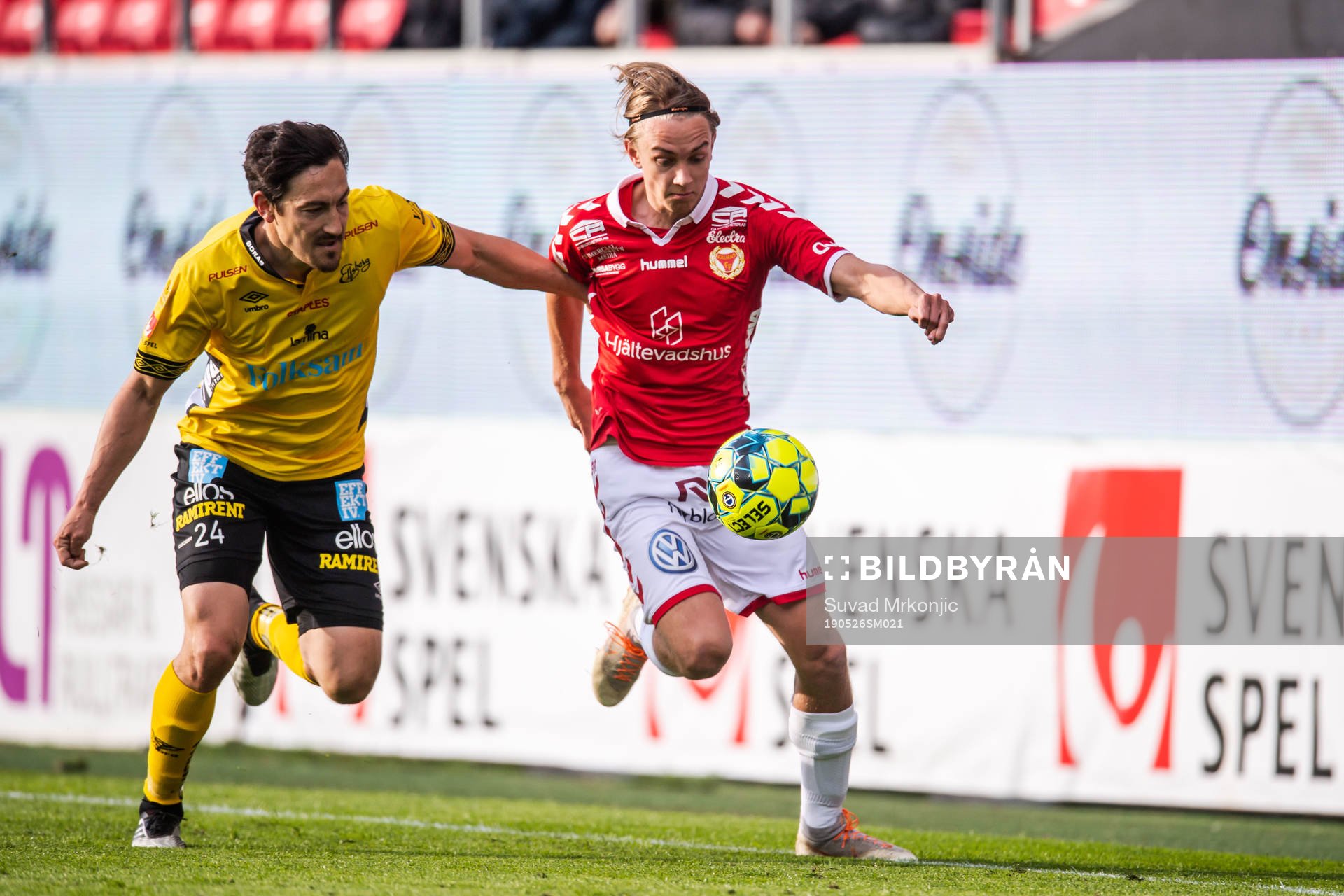 Elfsborgs Stefan Ishizaki och Kalmars Isak Magnusson