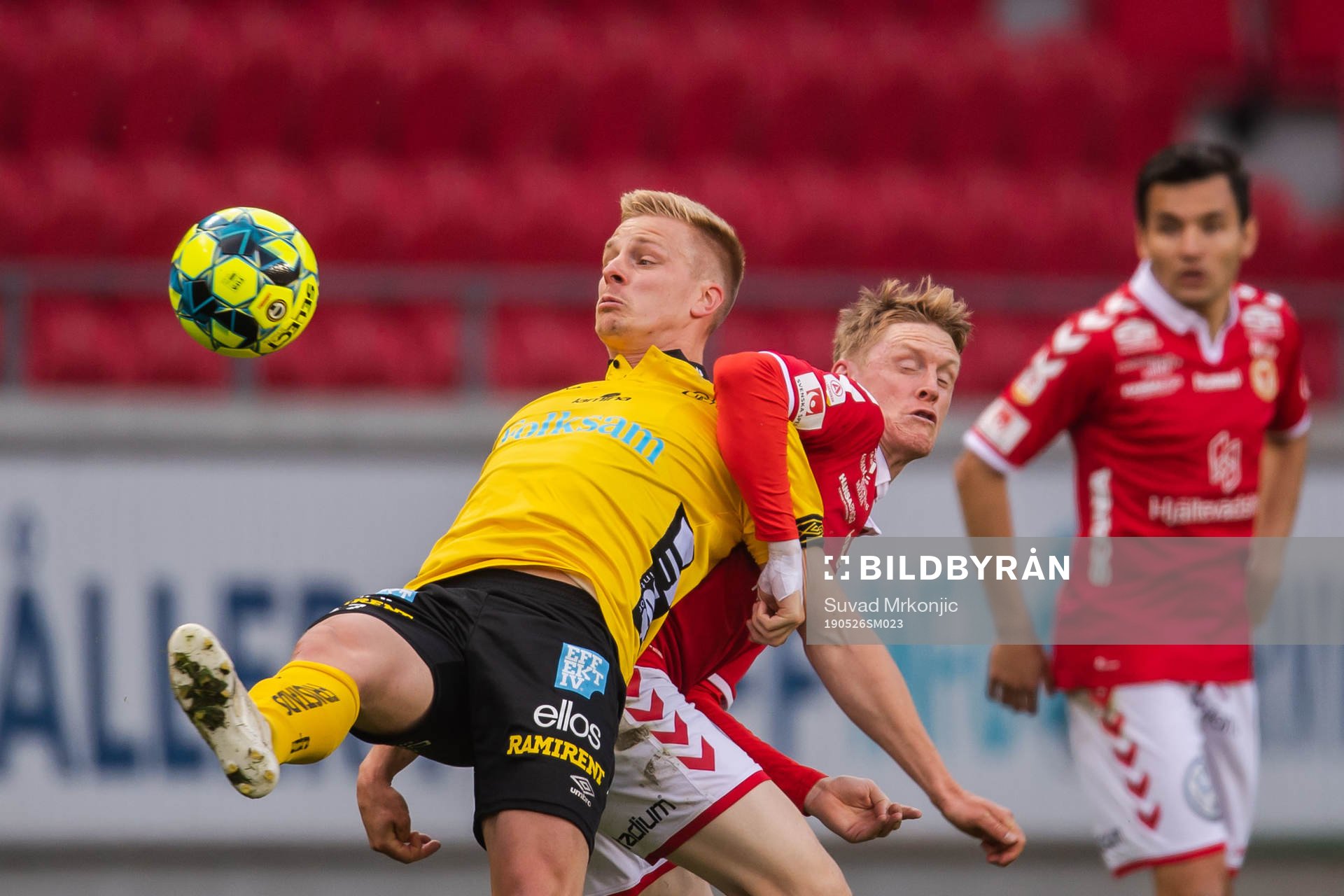 Kalmars Rasmus Elm och Elfsborgs Per Frick