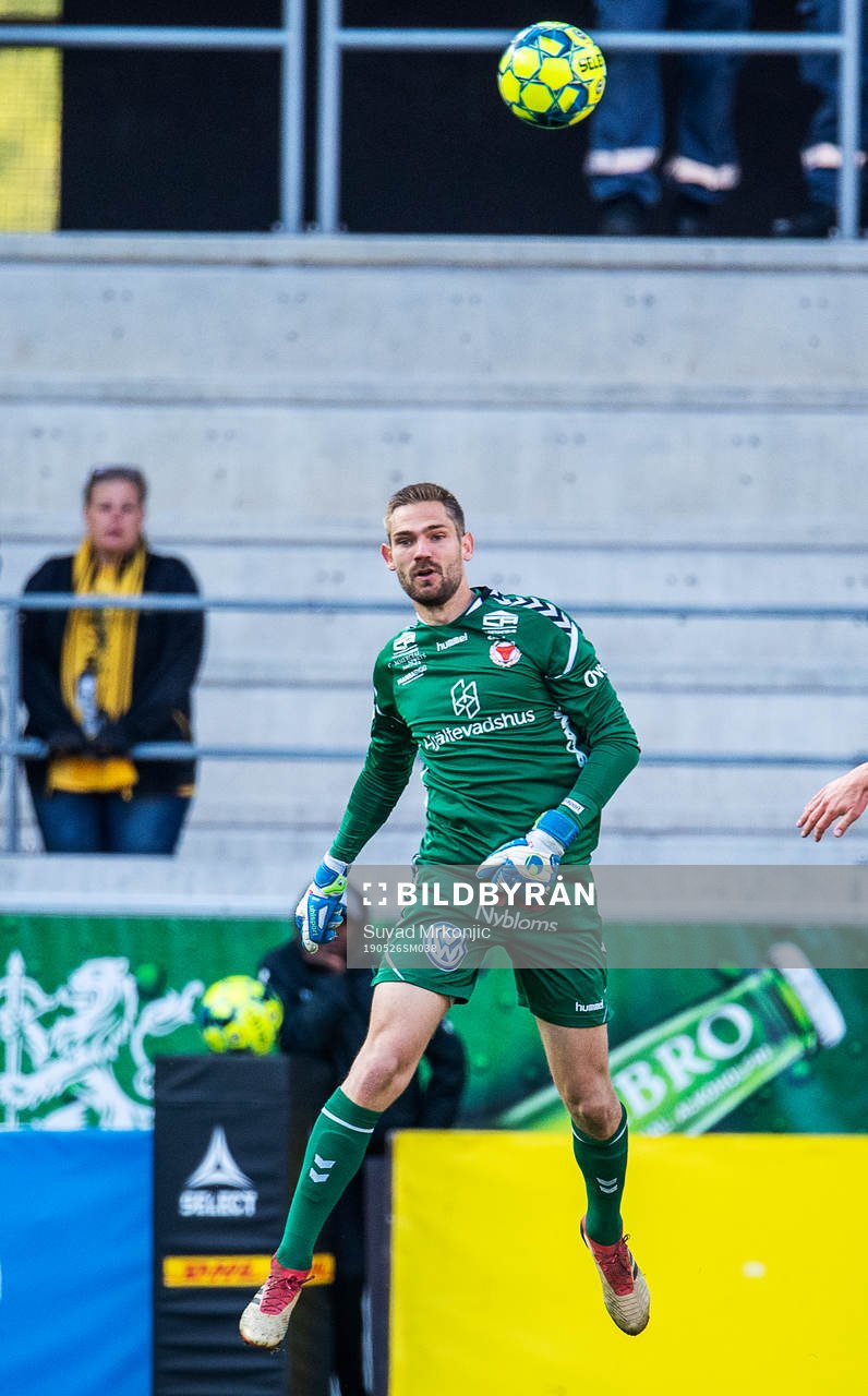 Kalmars målvakt Lucas Hägg-Johansson