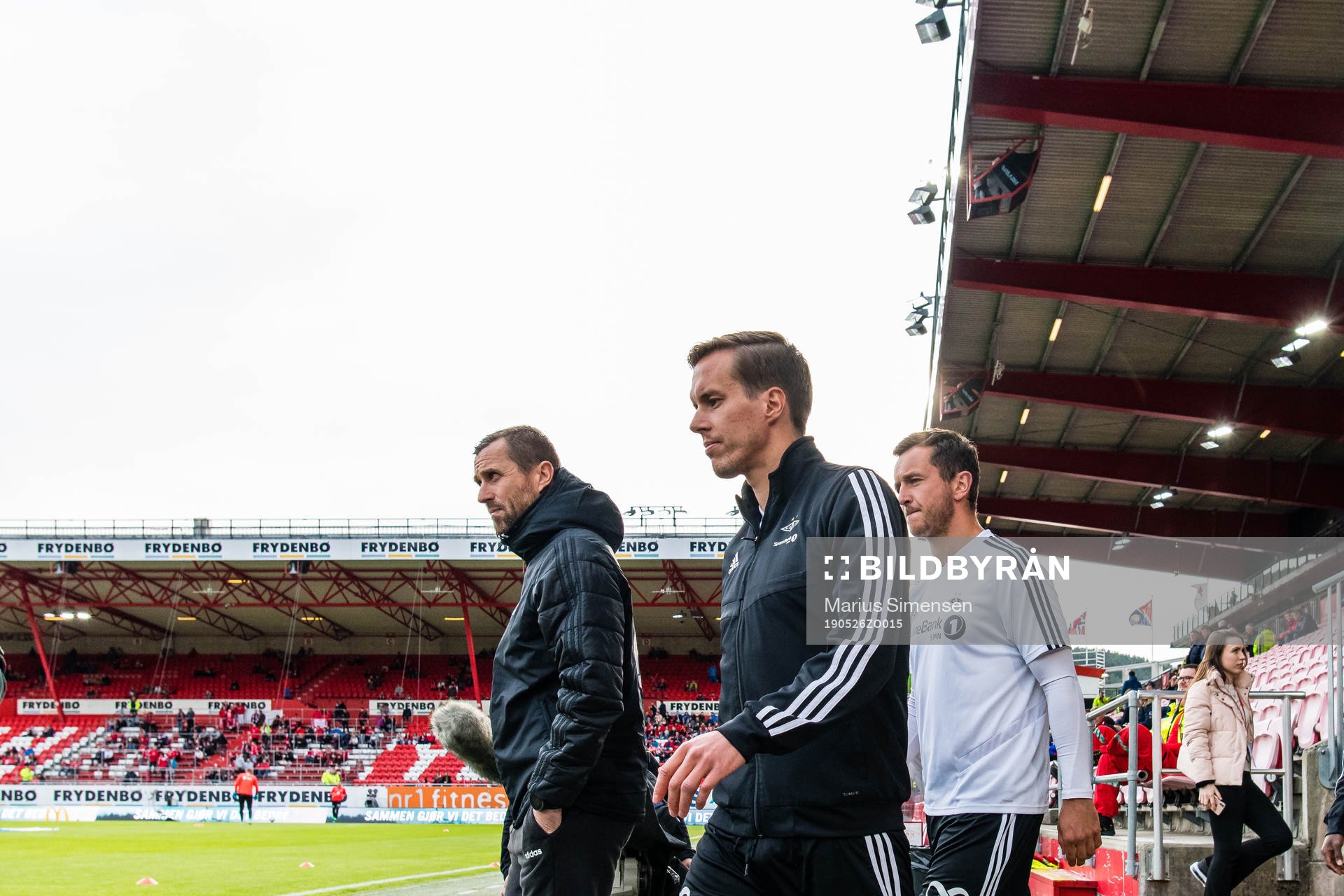 Eirik Horneland, head coach of Rosenborg, Anders Ågnes