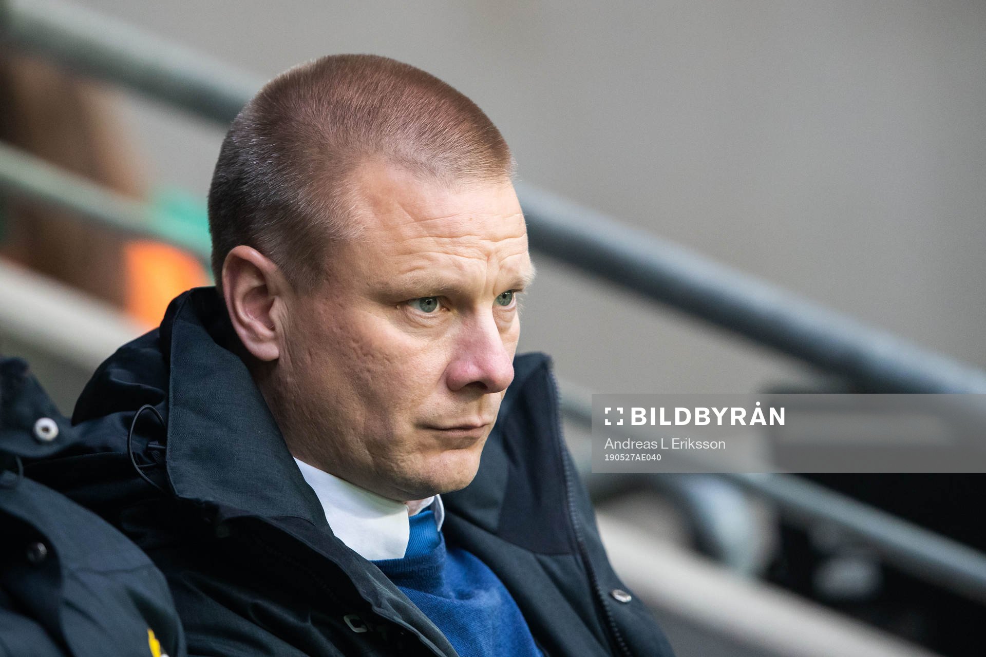 Hammarbys tränare Stefan Billborn