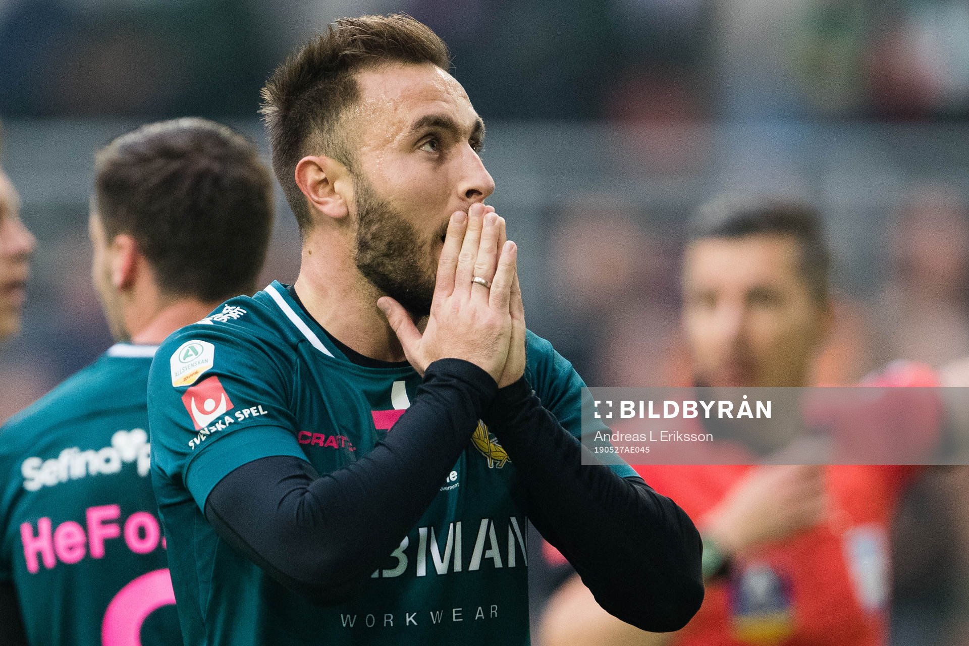 Hammarbys Muamer Tankovic deppar
