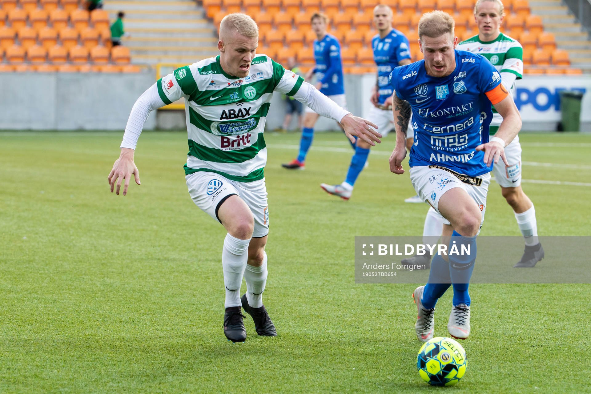 Västerås Simon Johansson och Norrbys Nicklas Savolainen
