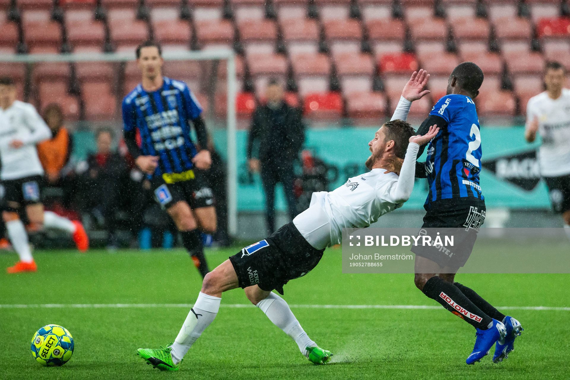 Sirius Mohammed Saeid och Örebros Martin Lorentzson