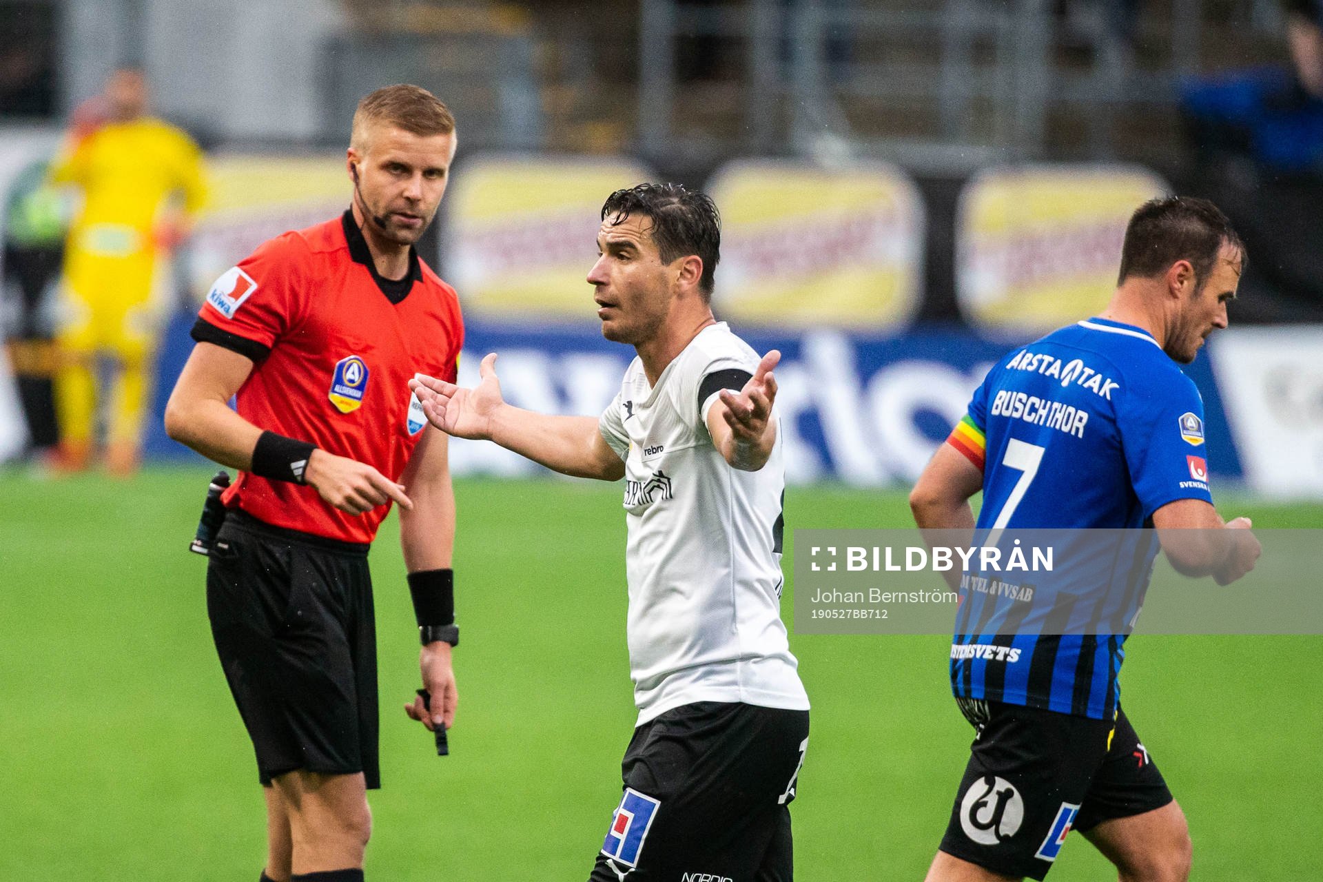 Örebros Nordin Gerzic reagerar