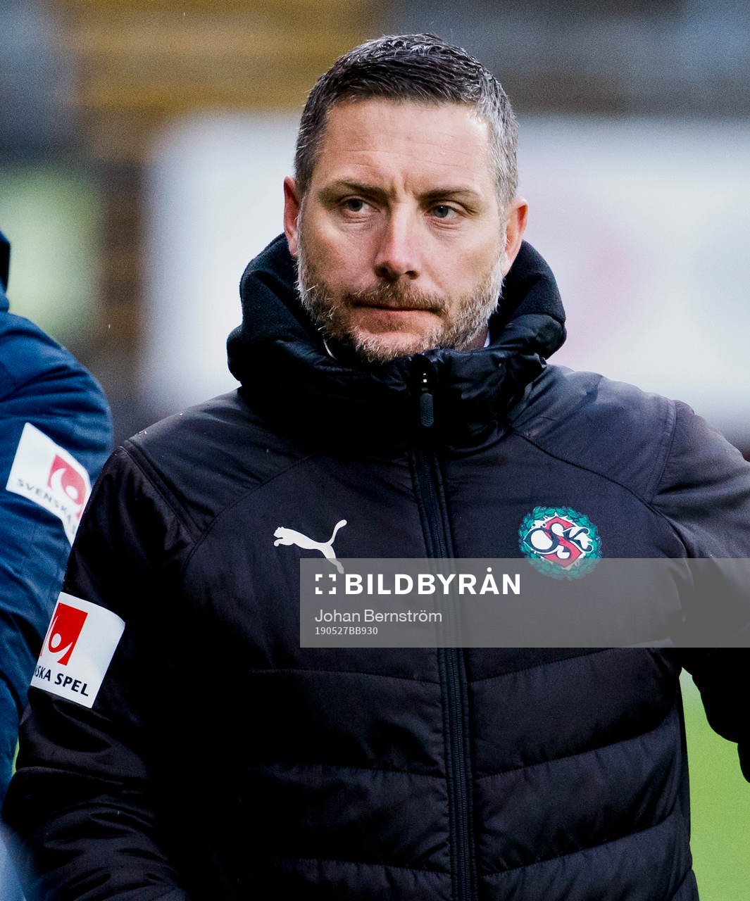 Örebros tränare Axel Kjäll deppar