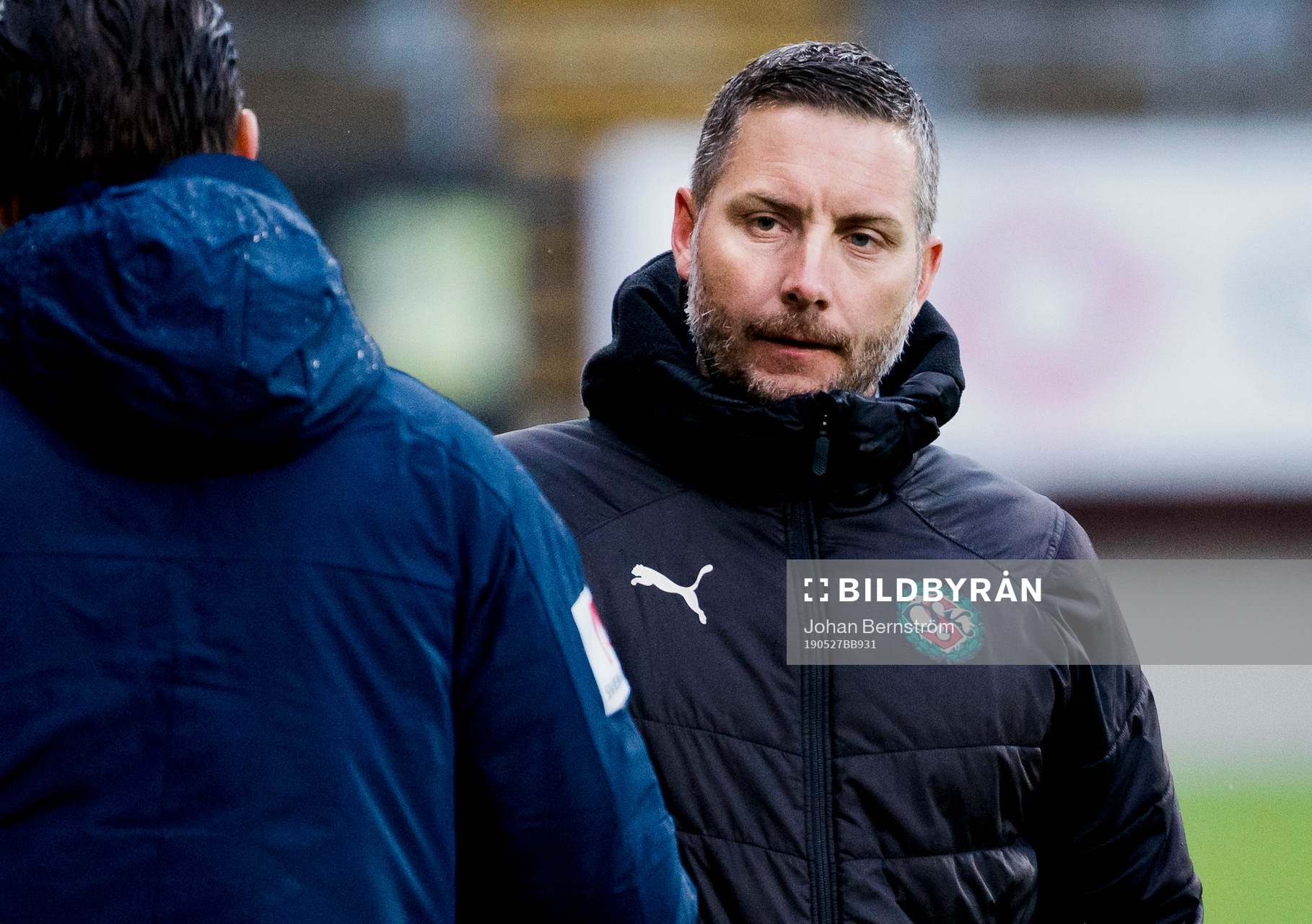 Örebros tränare Axel Kjäll deppar