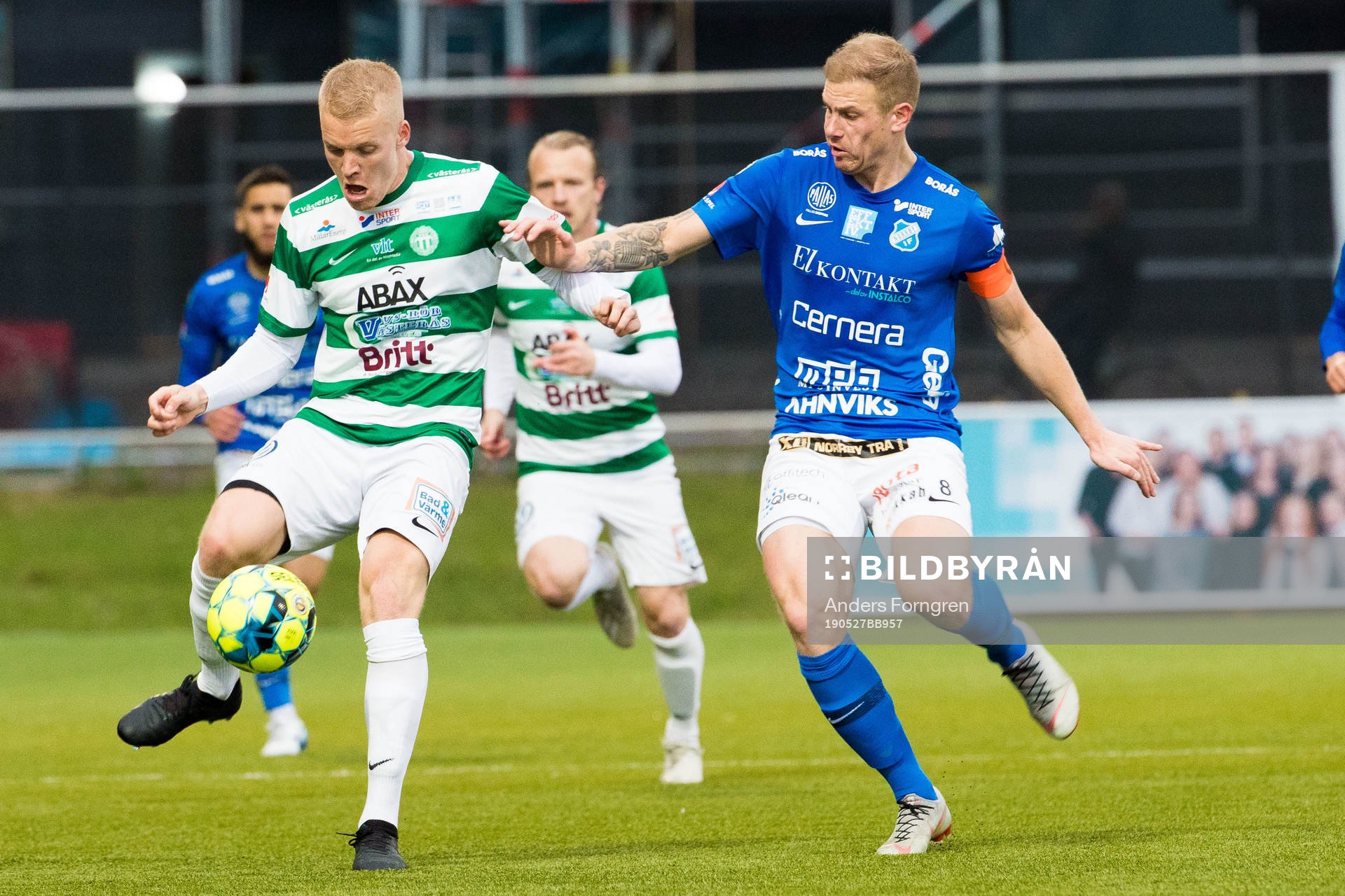 Västerås Simon Johansson och Norrbys Nicklas Savolainen