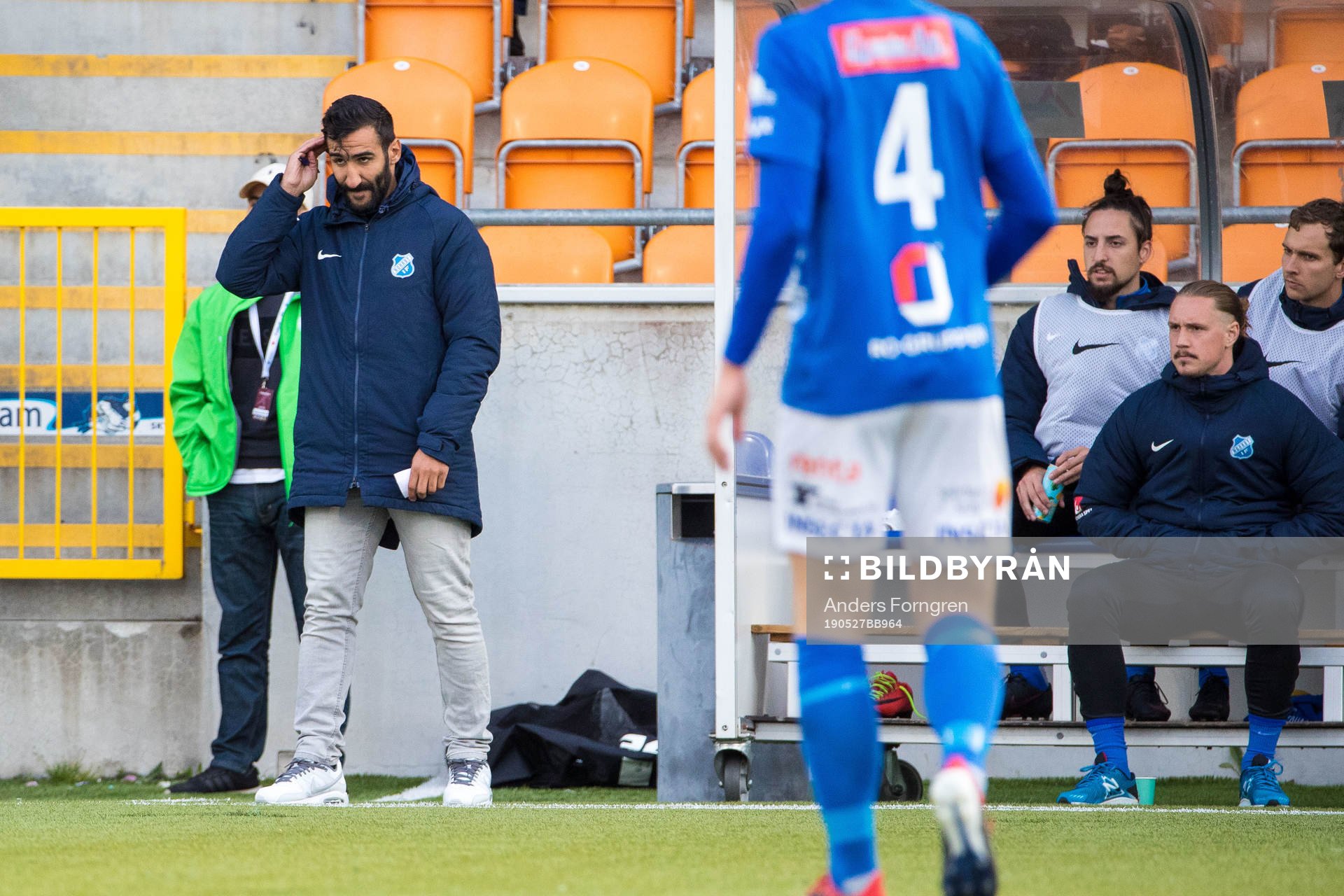 Norrbys tränare Mohammed Ali Khan