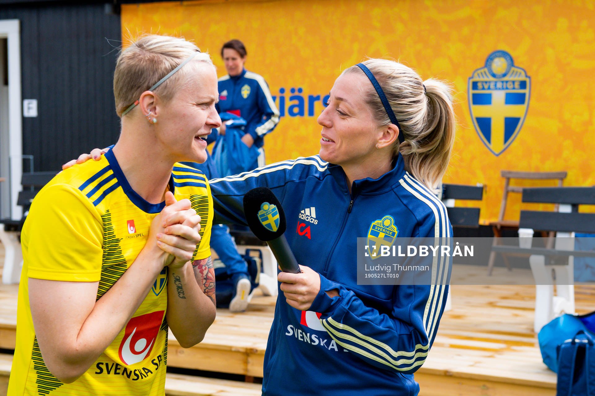 Nilla Fischer and Linda Sembrant