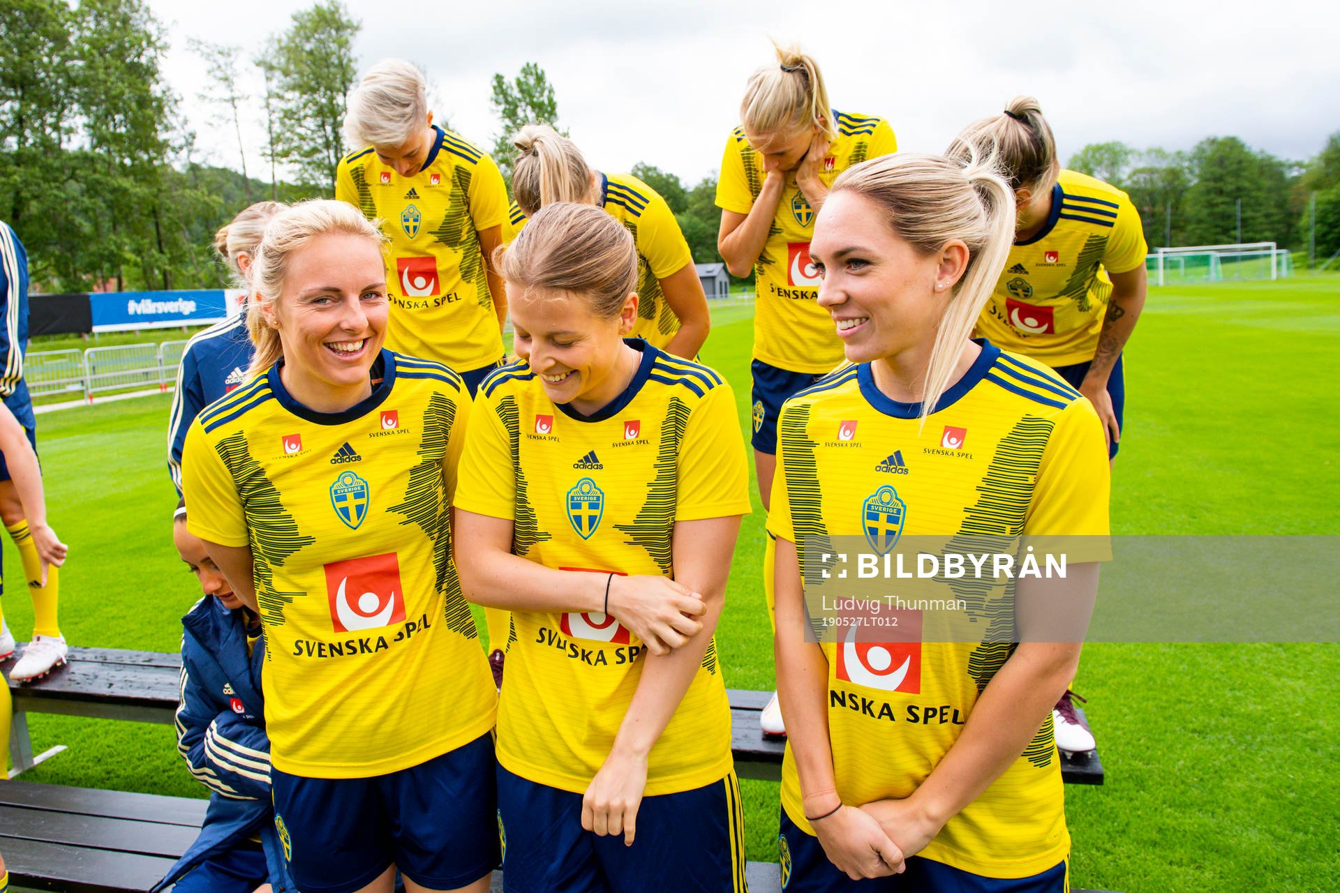 Mimmi Larsson, Anna Anvegård and Elin Rubensson