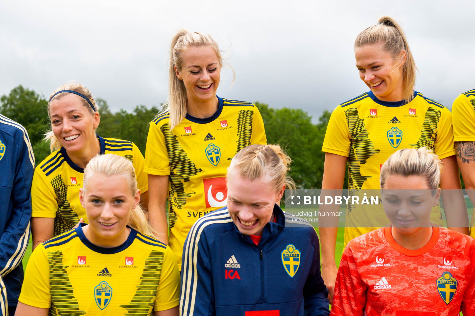 Linda Sembrant, Amanda Ilestedt, Fridolina Rolfö, Stina