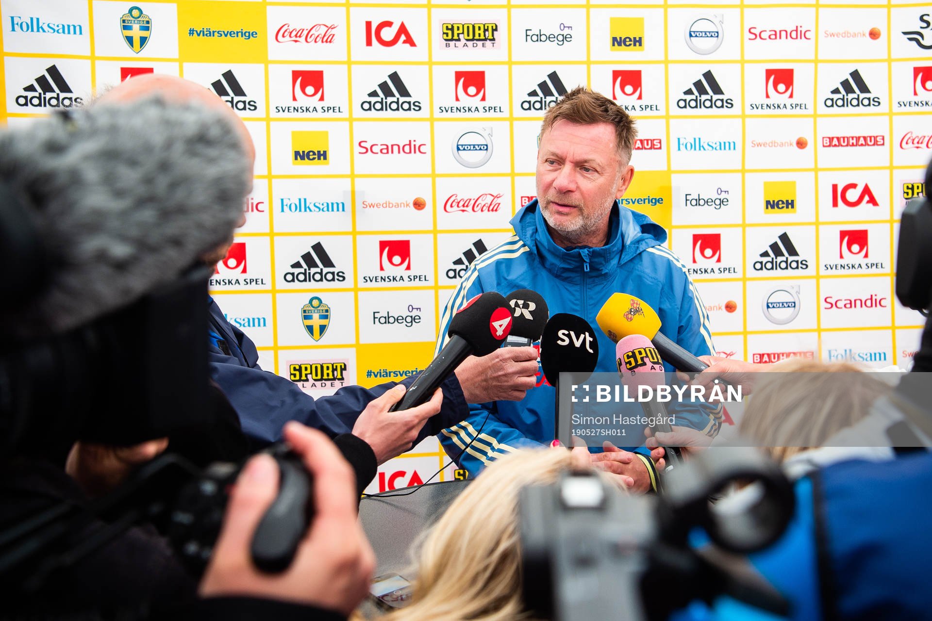 Head coach Peter Gerhardsson of Swedish women national