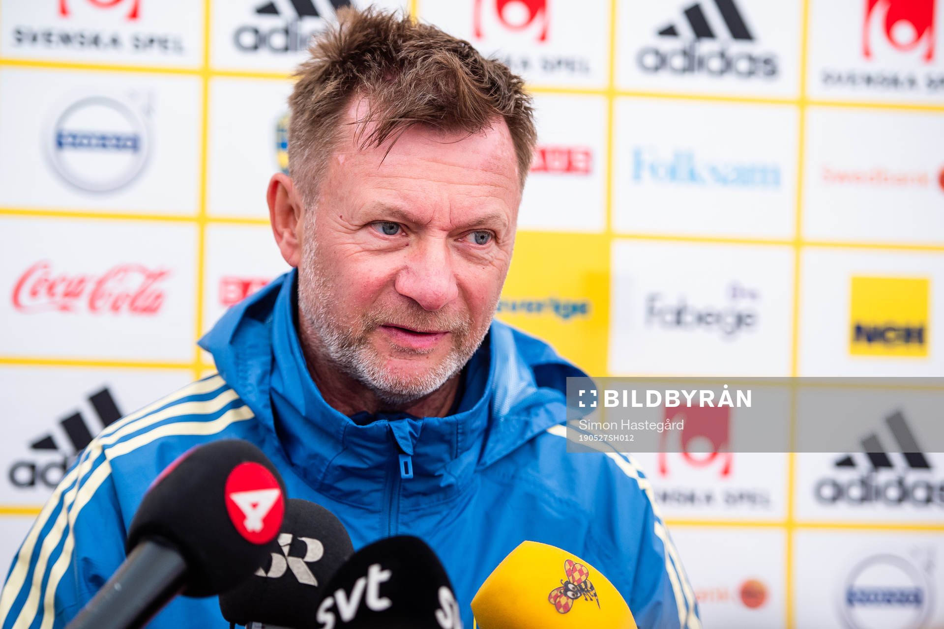 Head coach Peter Gerhardsson of Swedish women national
