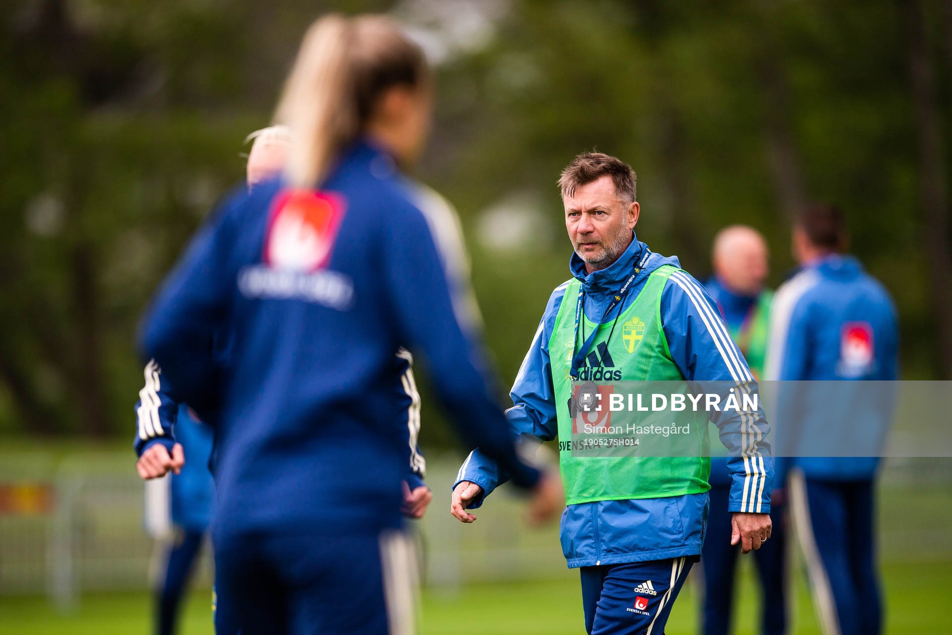 Peter Gerhardsson, head coach of Swedish women national