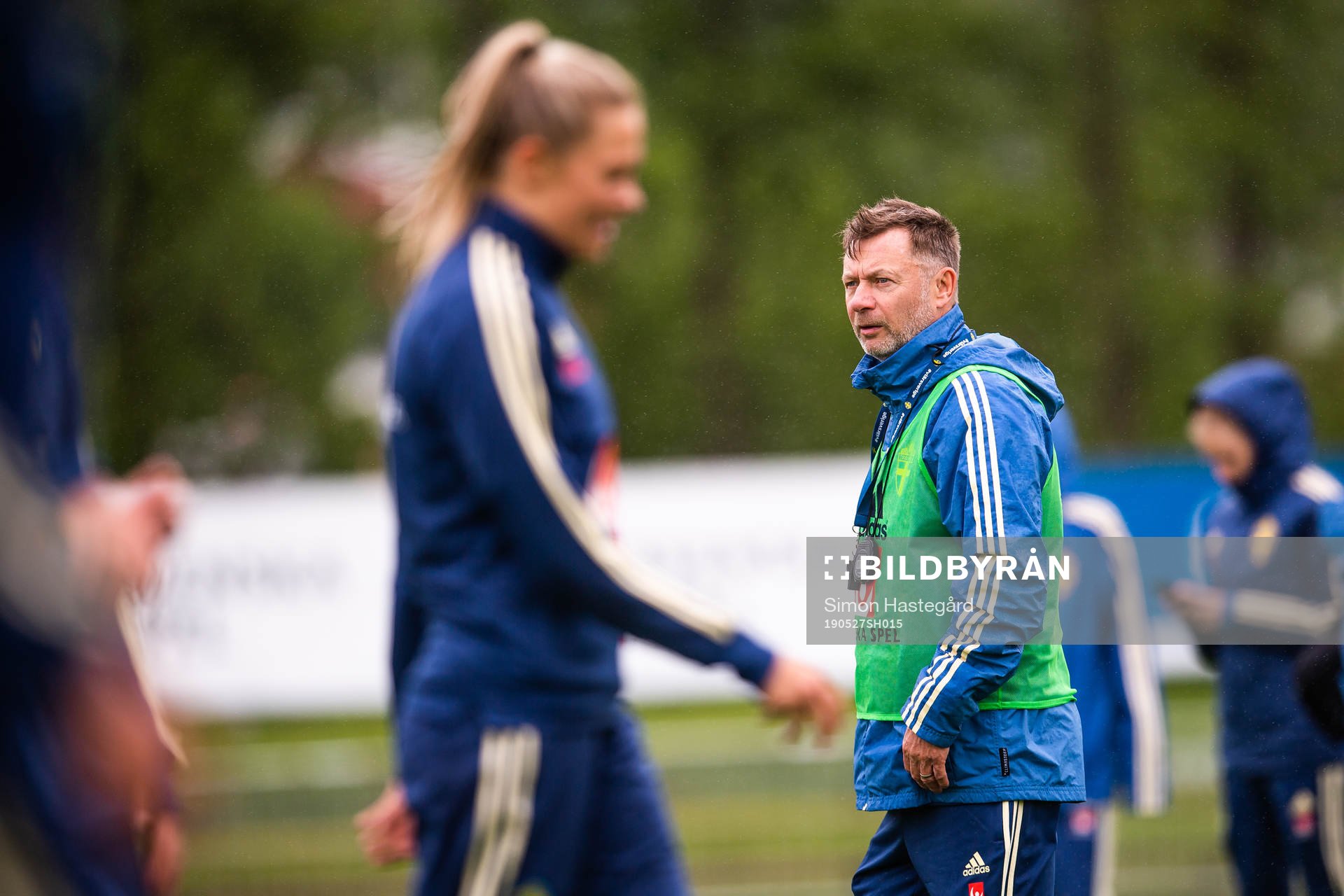 Peter Gerhardsson, head coach of Swedish women national