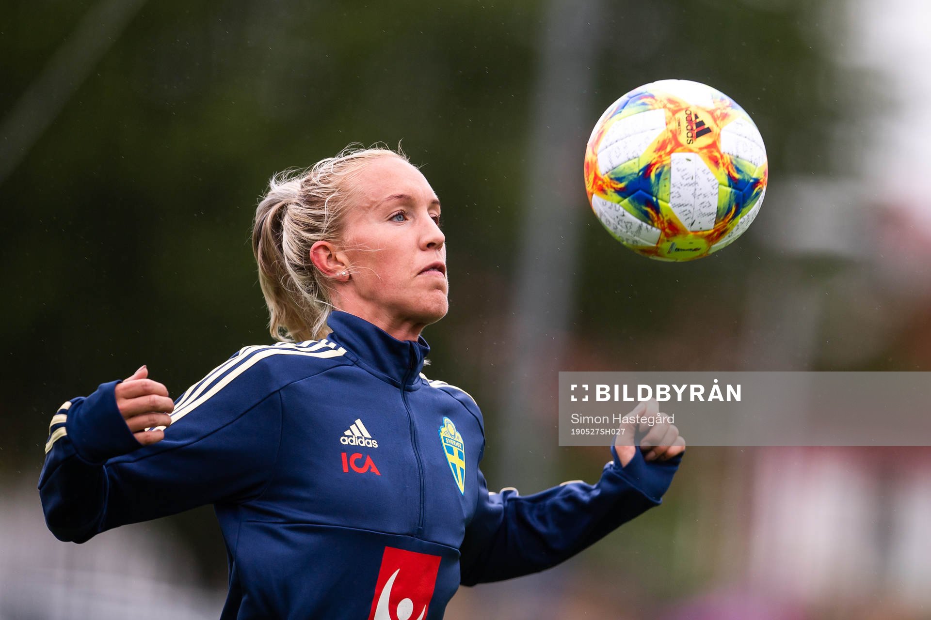 Julia Roddar of Swedish women national football team