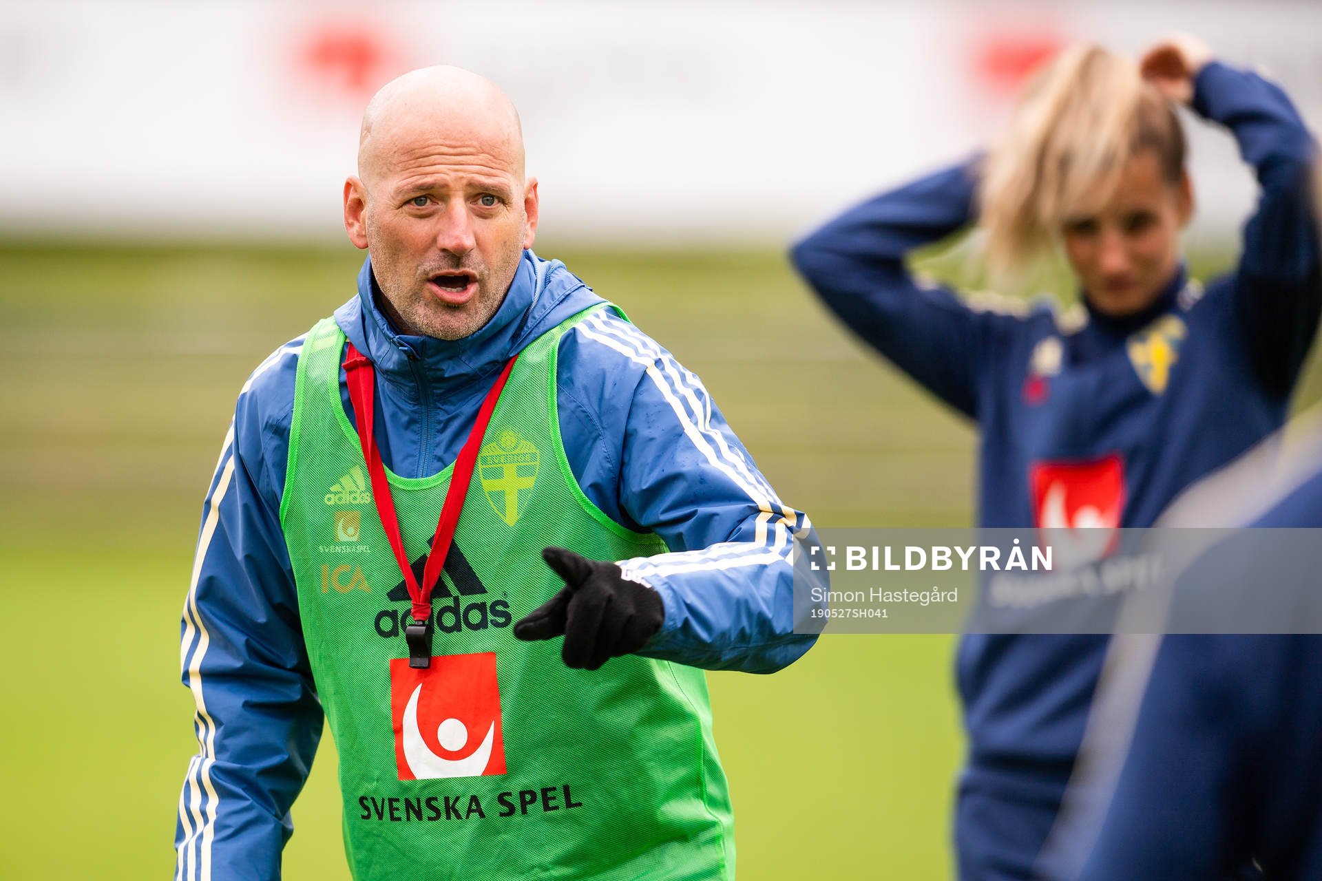 Magnus Wikman, assistant coach of Swedish women national
