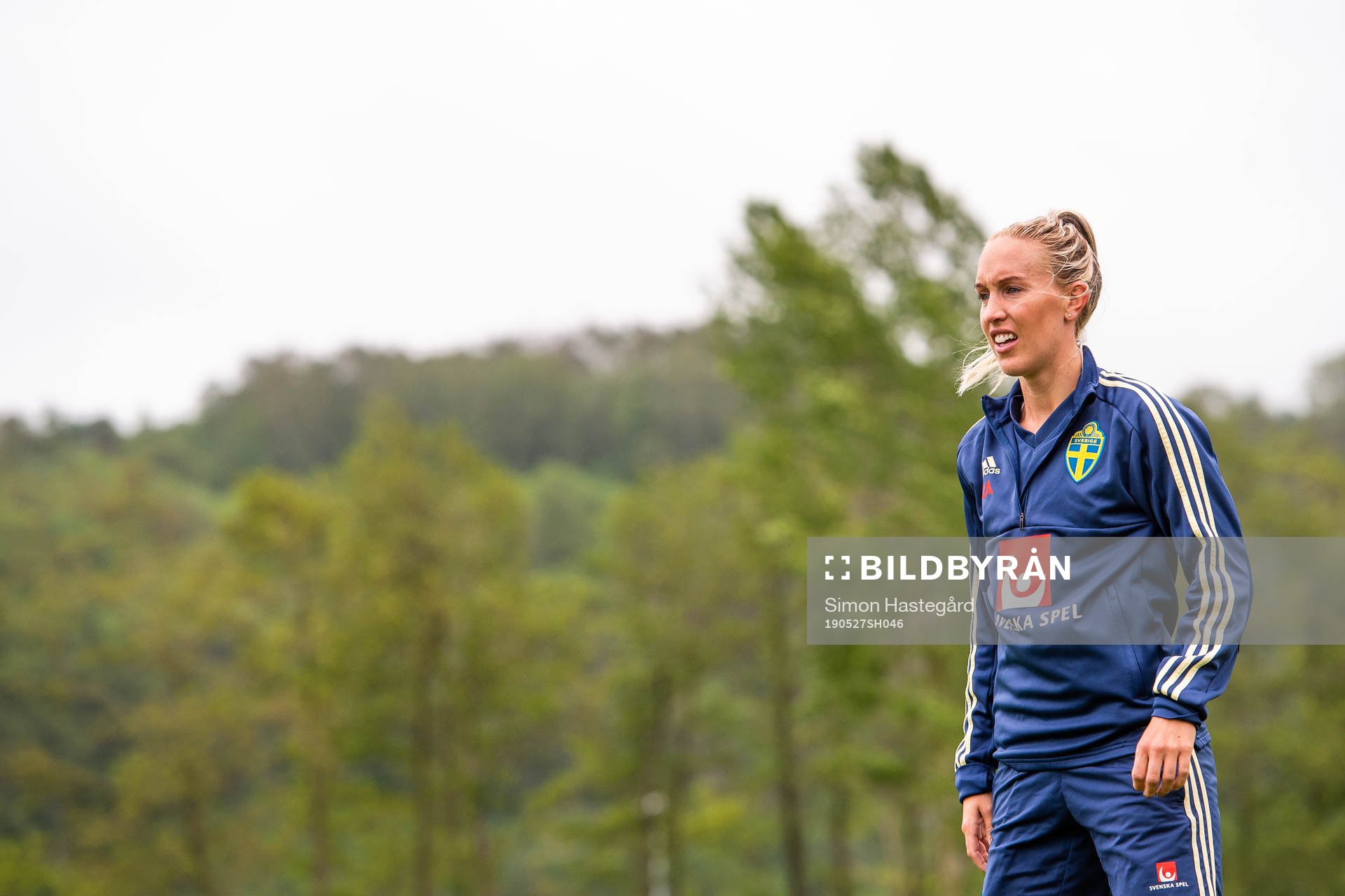 Julia Roddar of Swedish women national football team