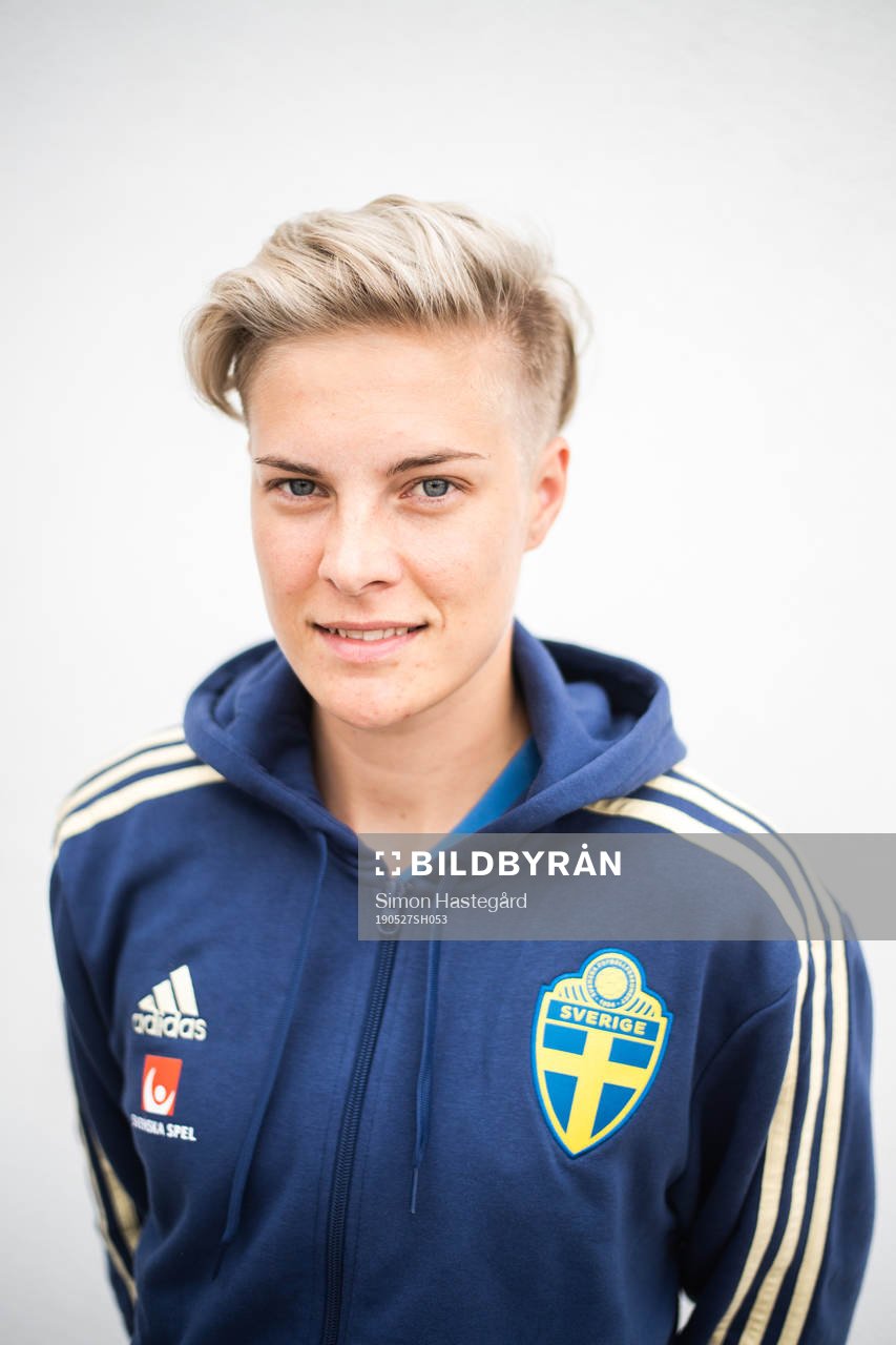 Lina Hurtig of Swedish women national football team