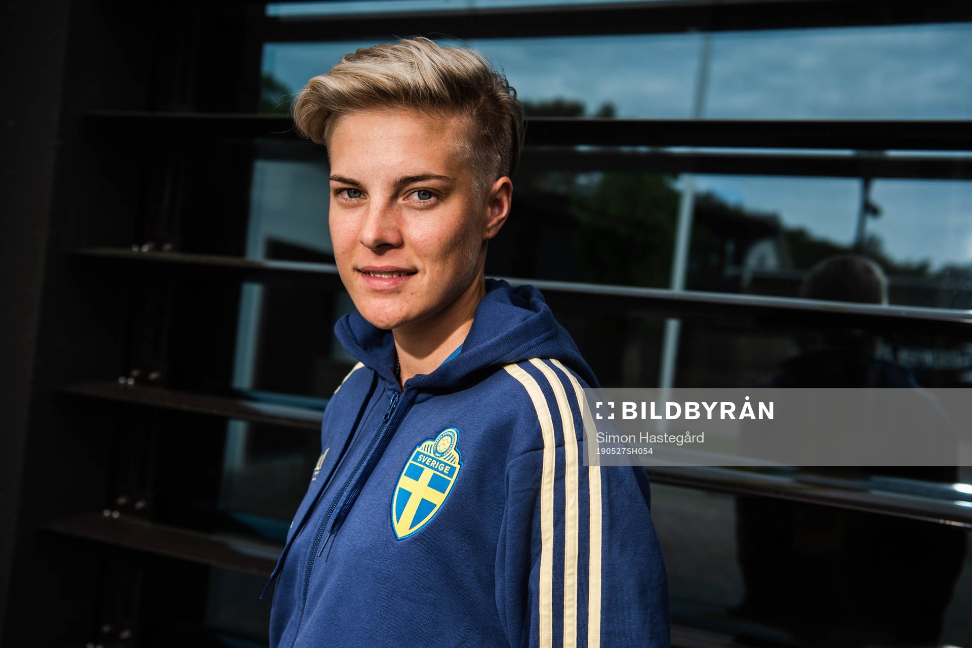 Lina Hurtig of Swedish women national football team