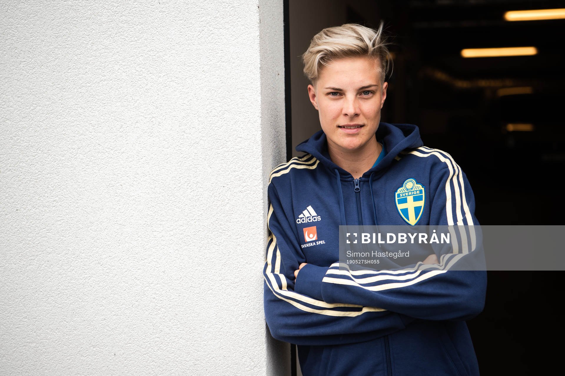 Lina Hurtig of Swedish women national football team