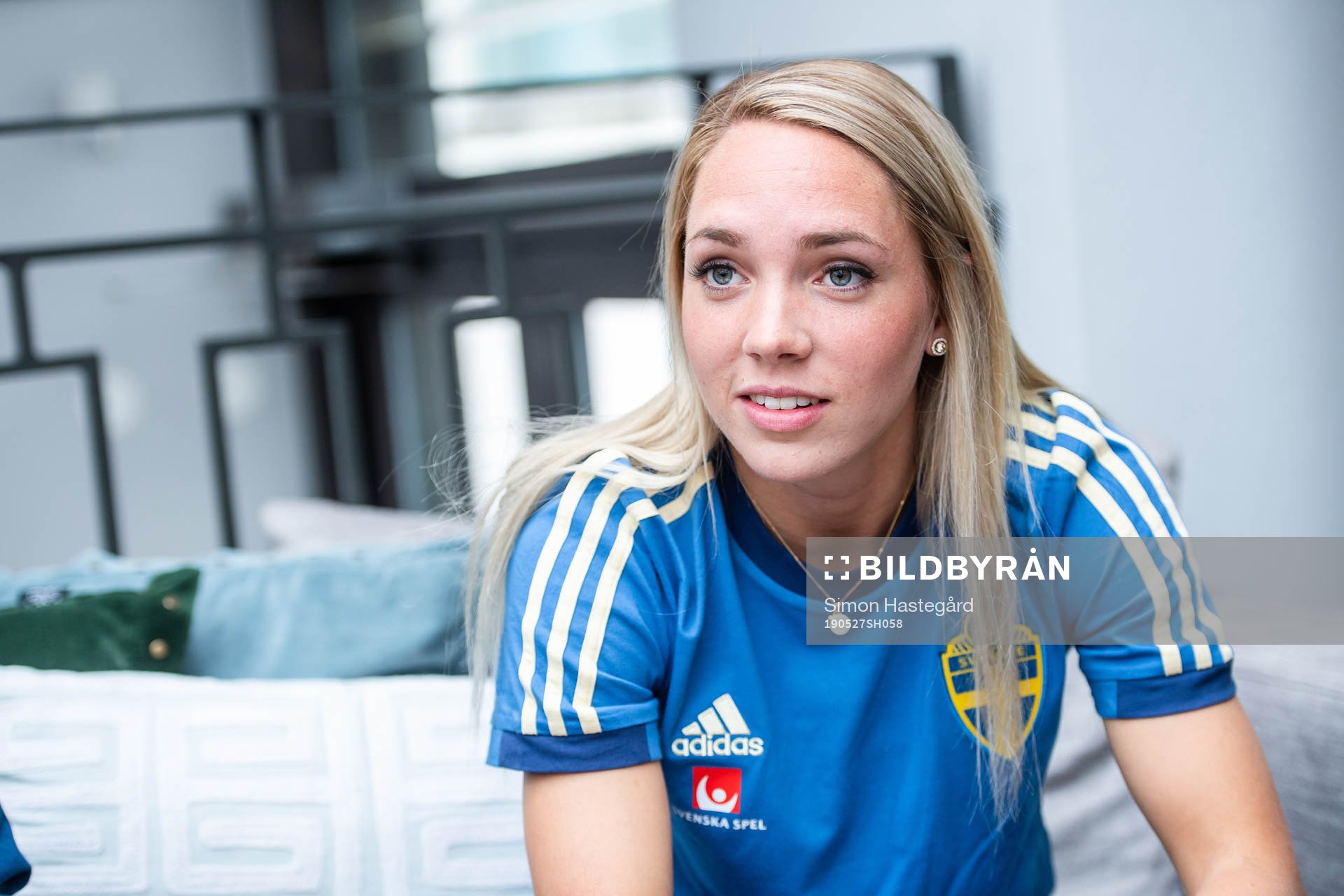 Elin Rubensson of Swedish women national football team