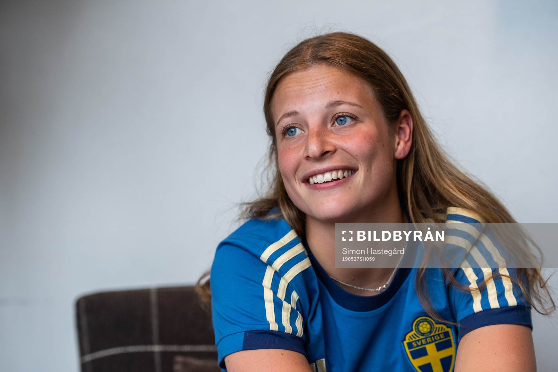 Anna Anvegård of Swedish women national football team