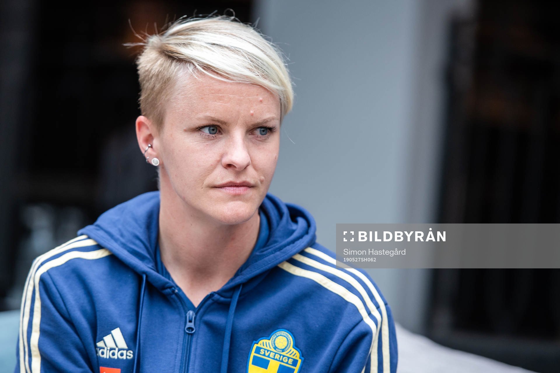 Nilla Fischer of Swedish women national football team