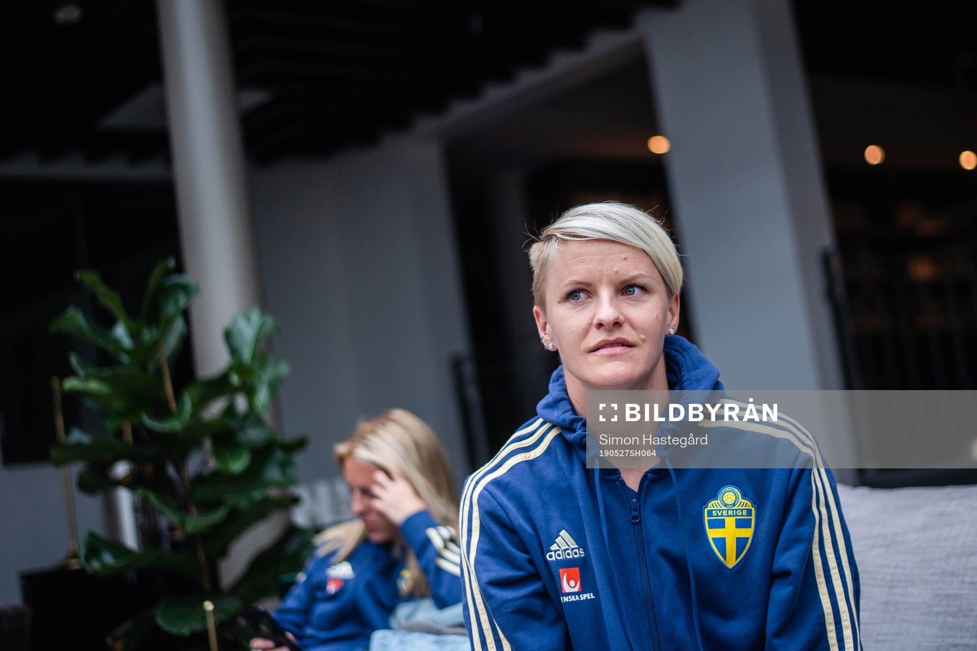 Nilla Fischer of Swedish women national football team