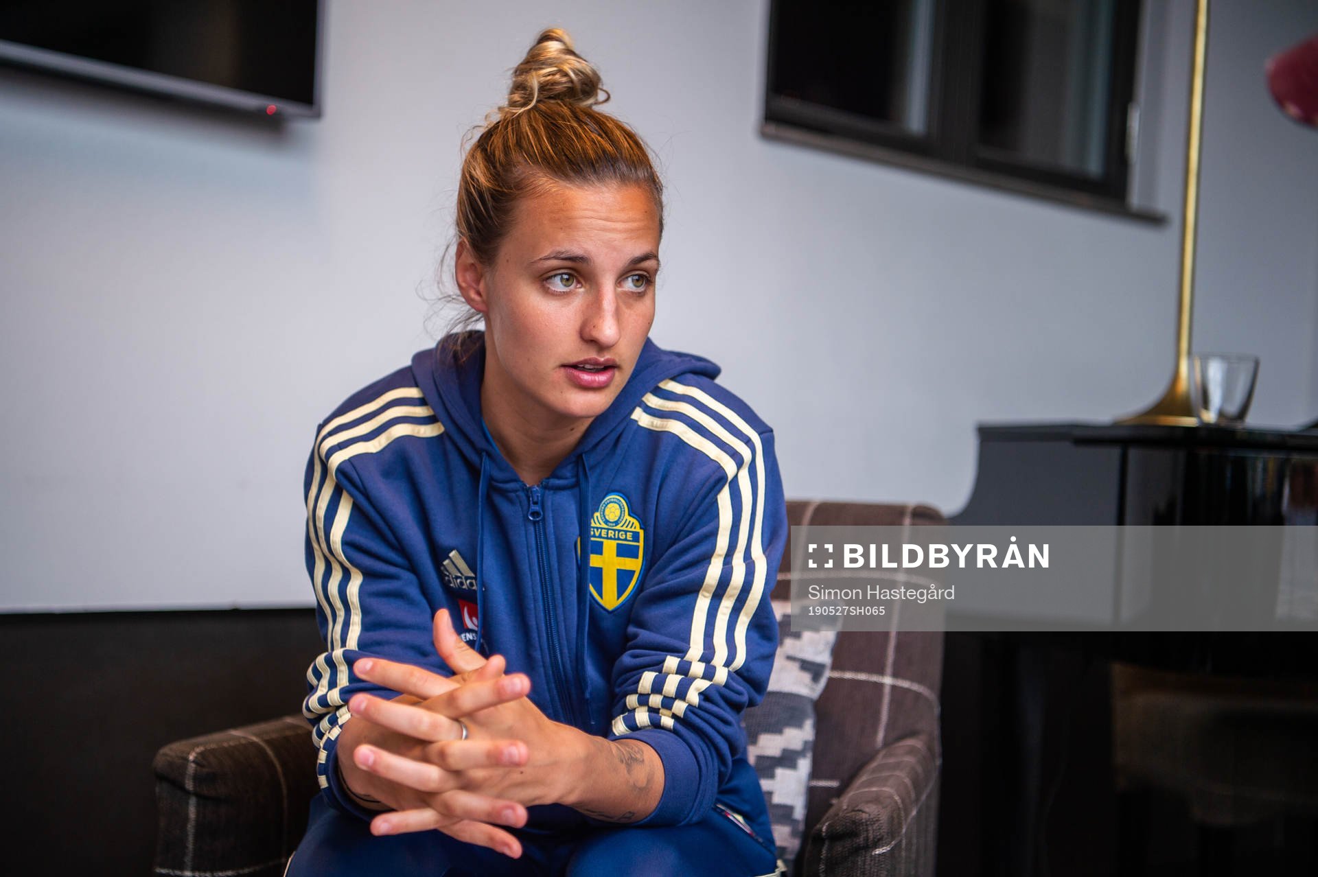 Nathalie Björn of Swedish women national football team