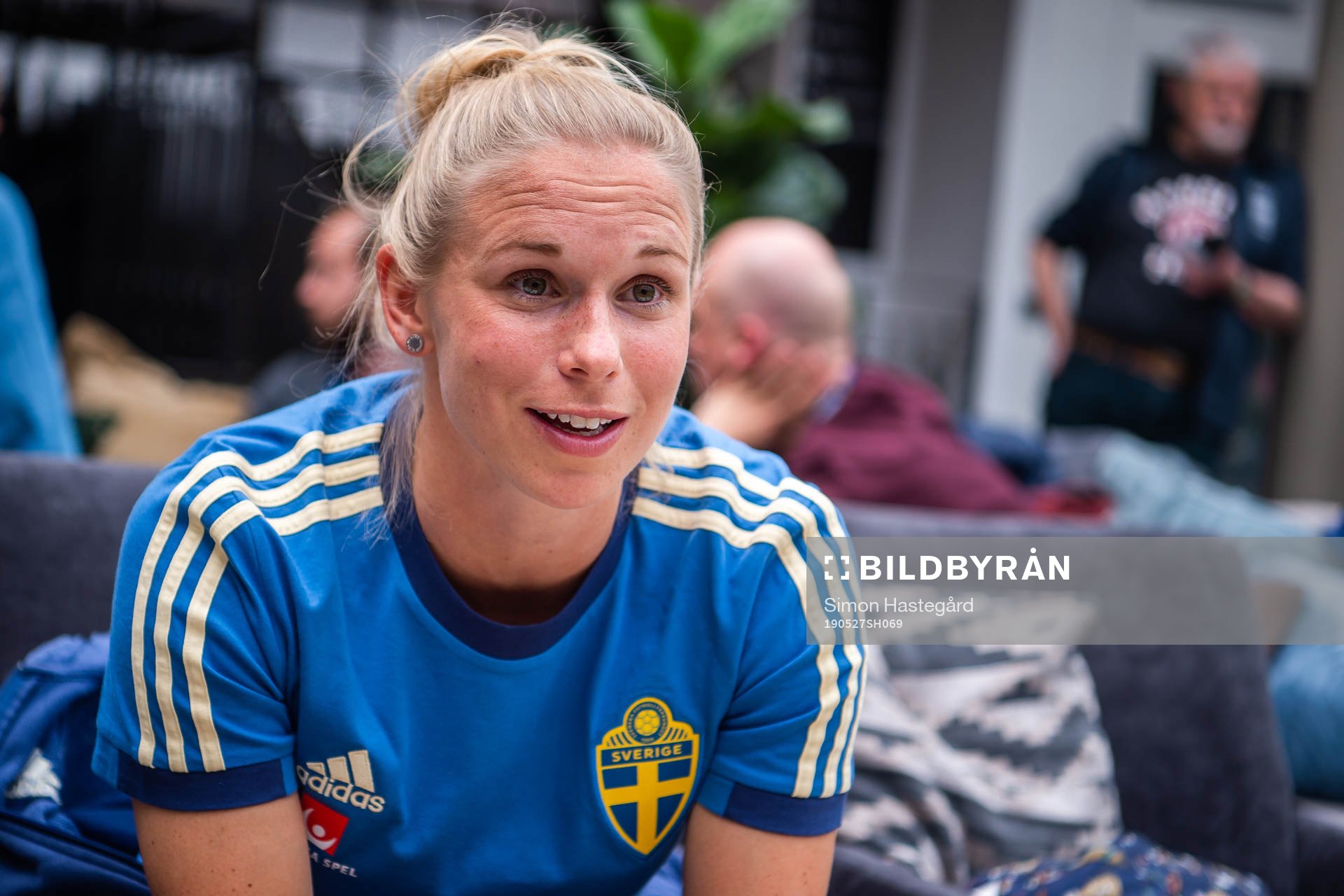 Jonna Andersson of Swedish women national football team