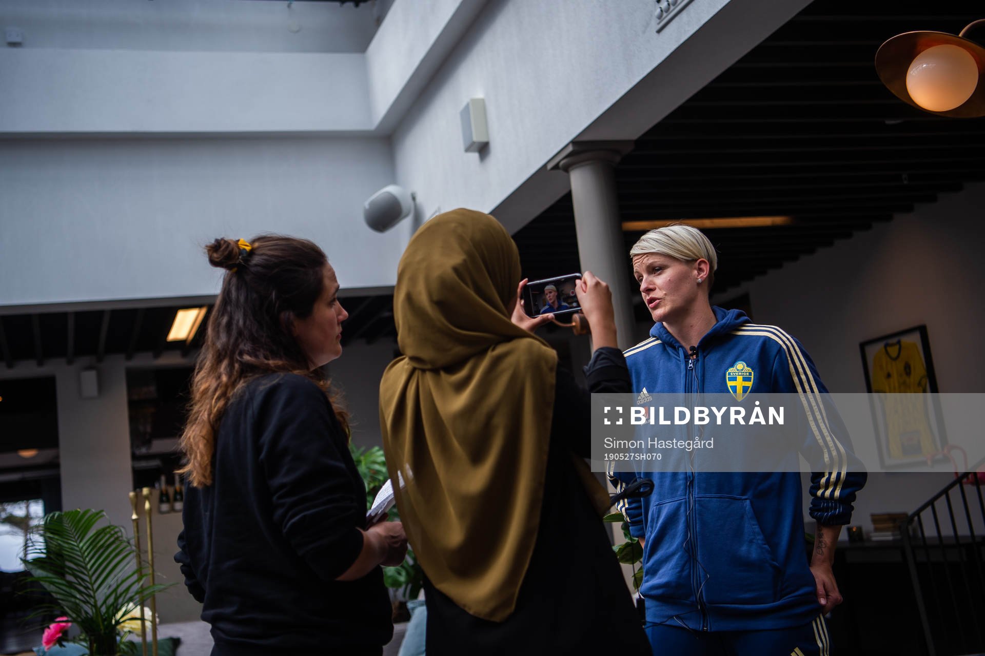 Nilla Fischer of Swedish women national football team