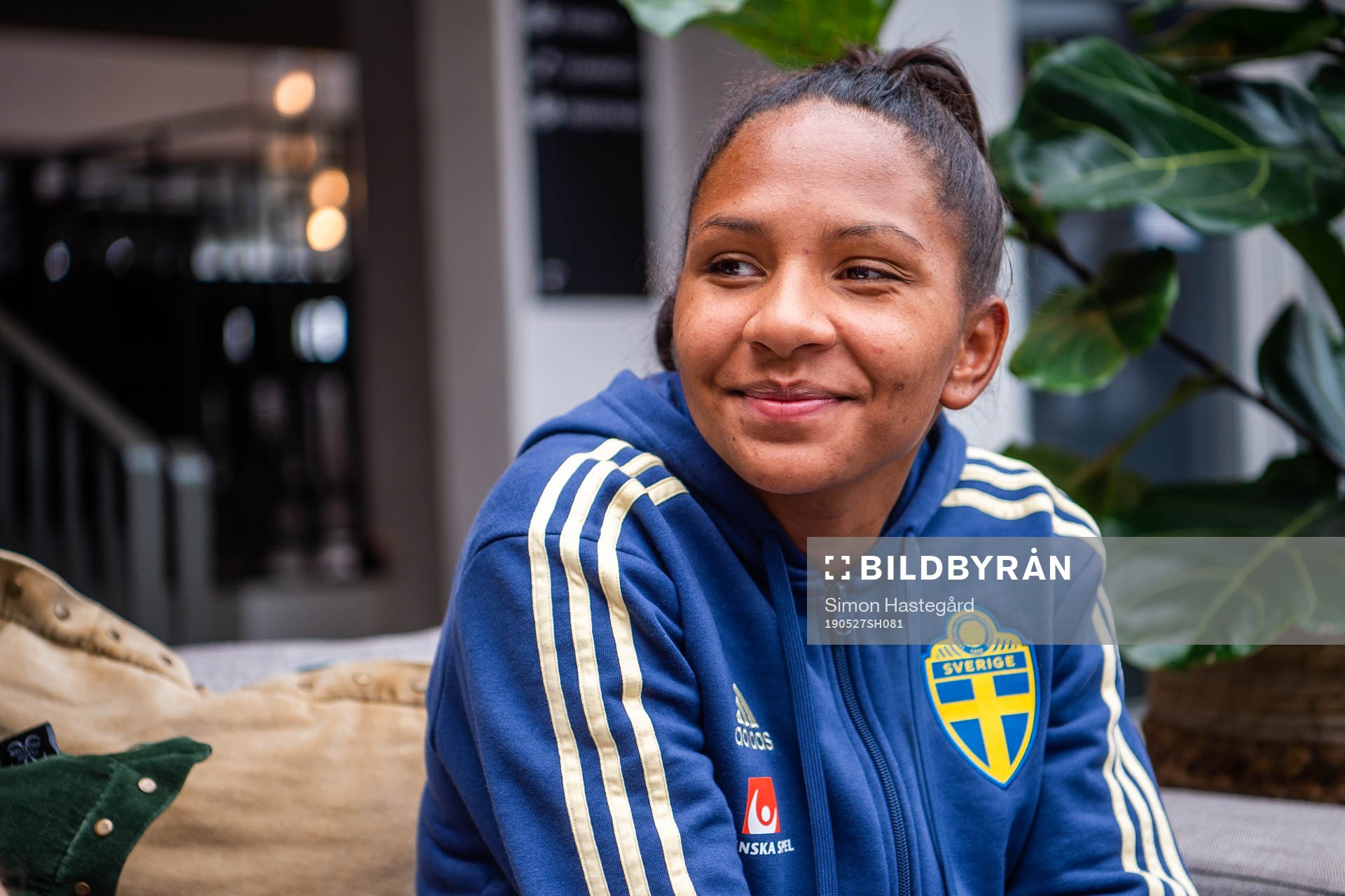 Madelen Janogy of Swedish women national football team