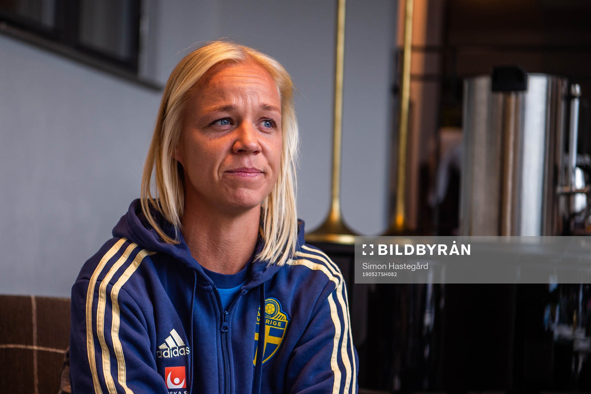 Caroline Seger of Swedish women national football team