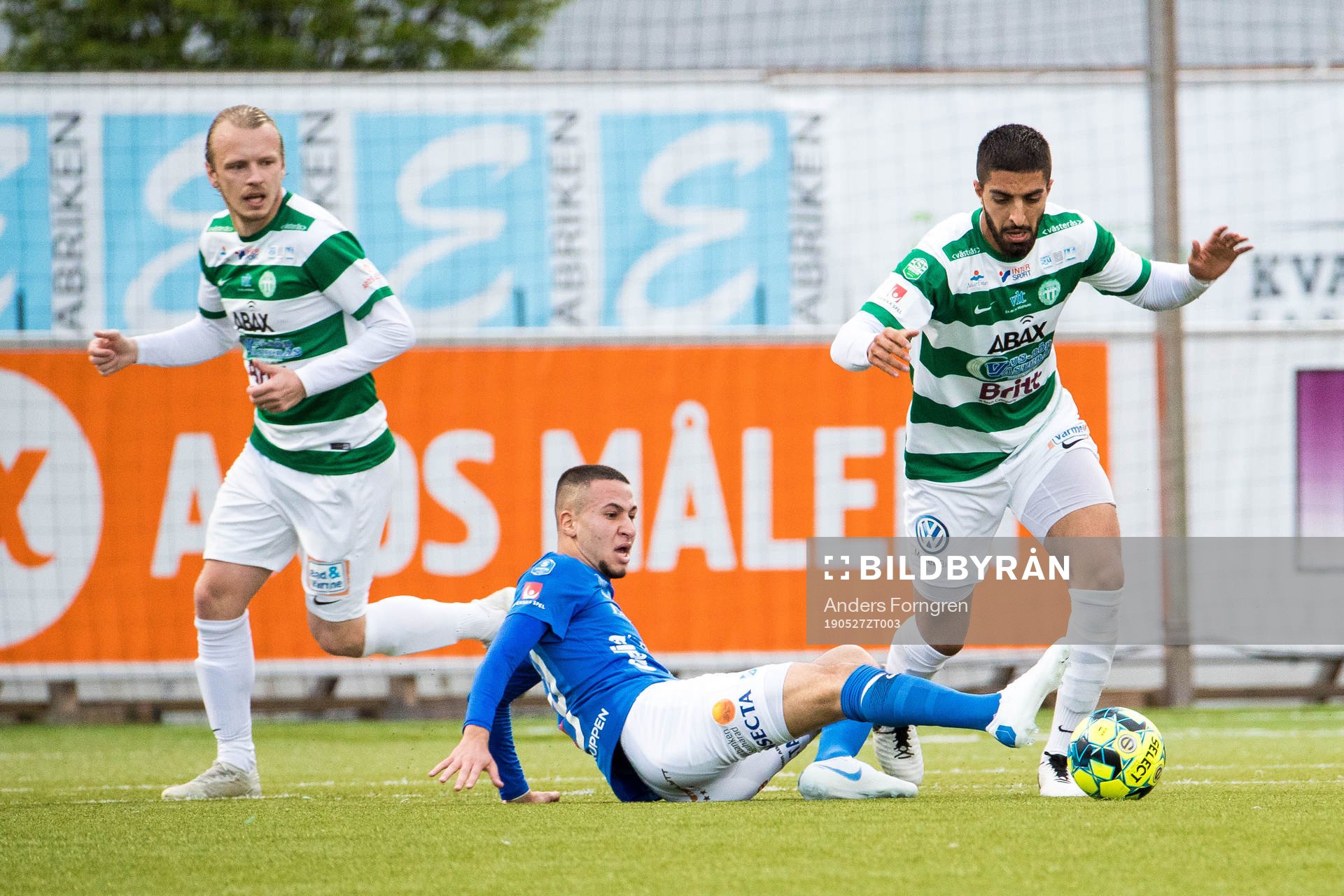 Västerås Jesper Florén och Sean Sabetkar mot Norrbys