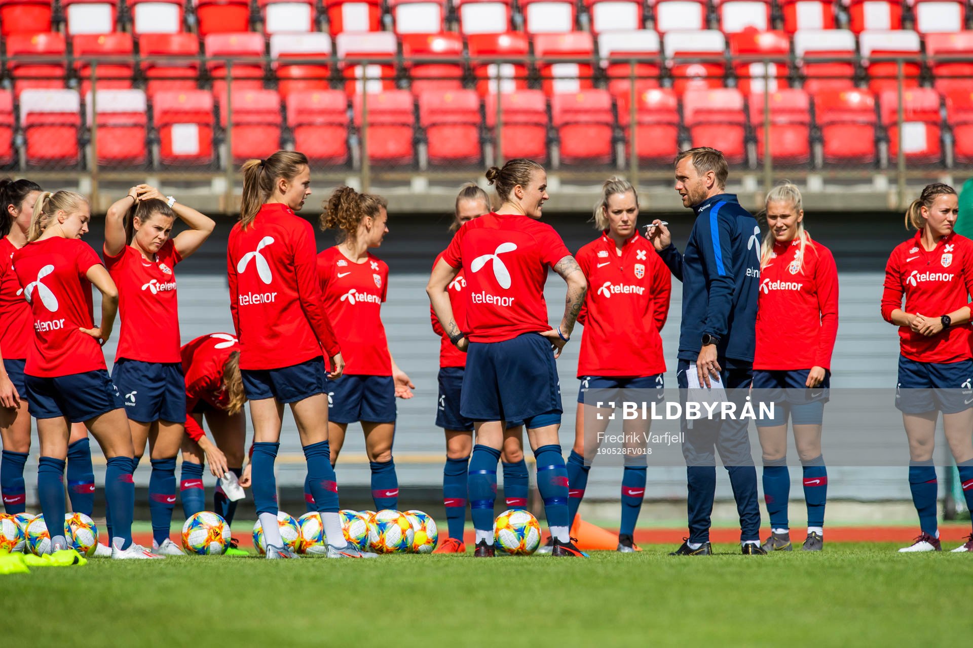 Martin Sjögren, head coach of Norway