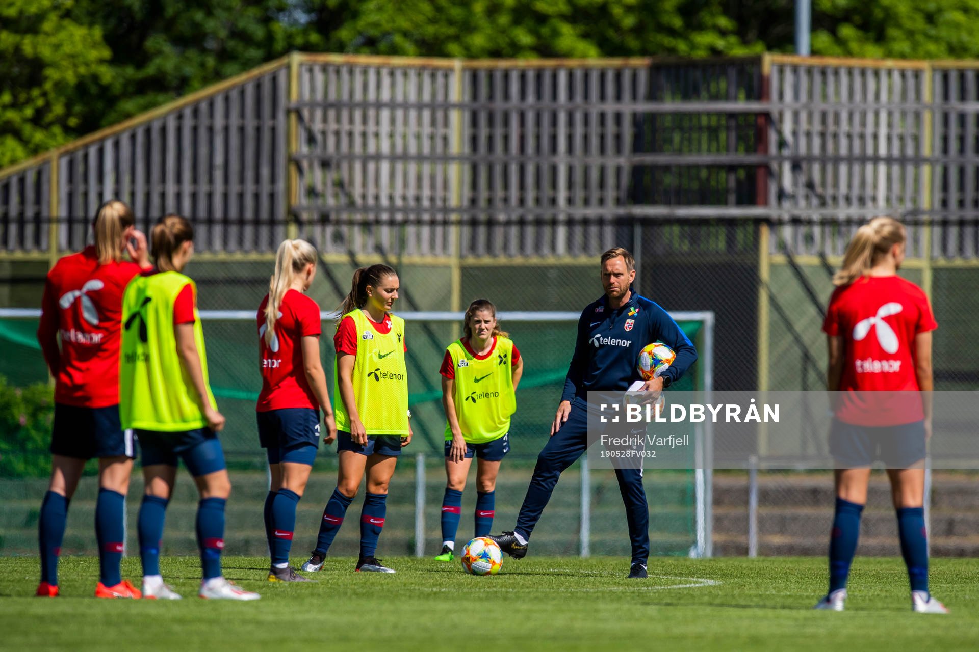 Martin Sjögren, head coach of Norway